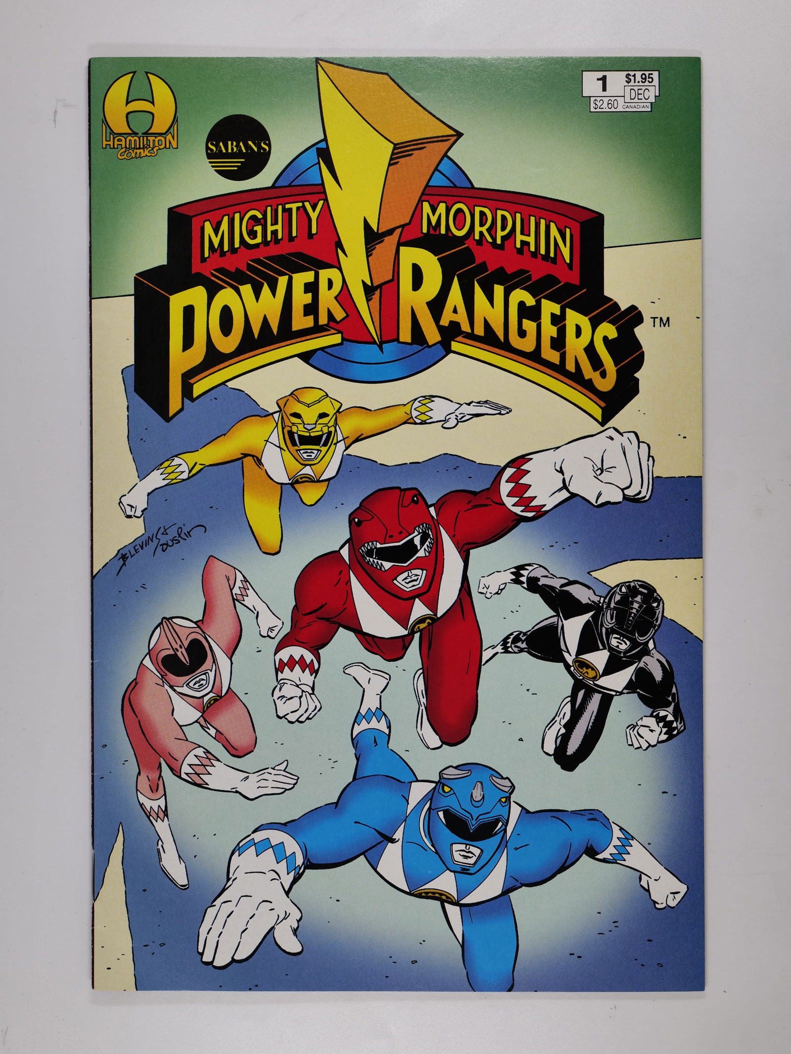 SABANS MIGHTY MORPHIN POWER RANGERS #1, #2 (1 of 4)