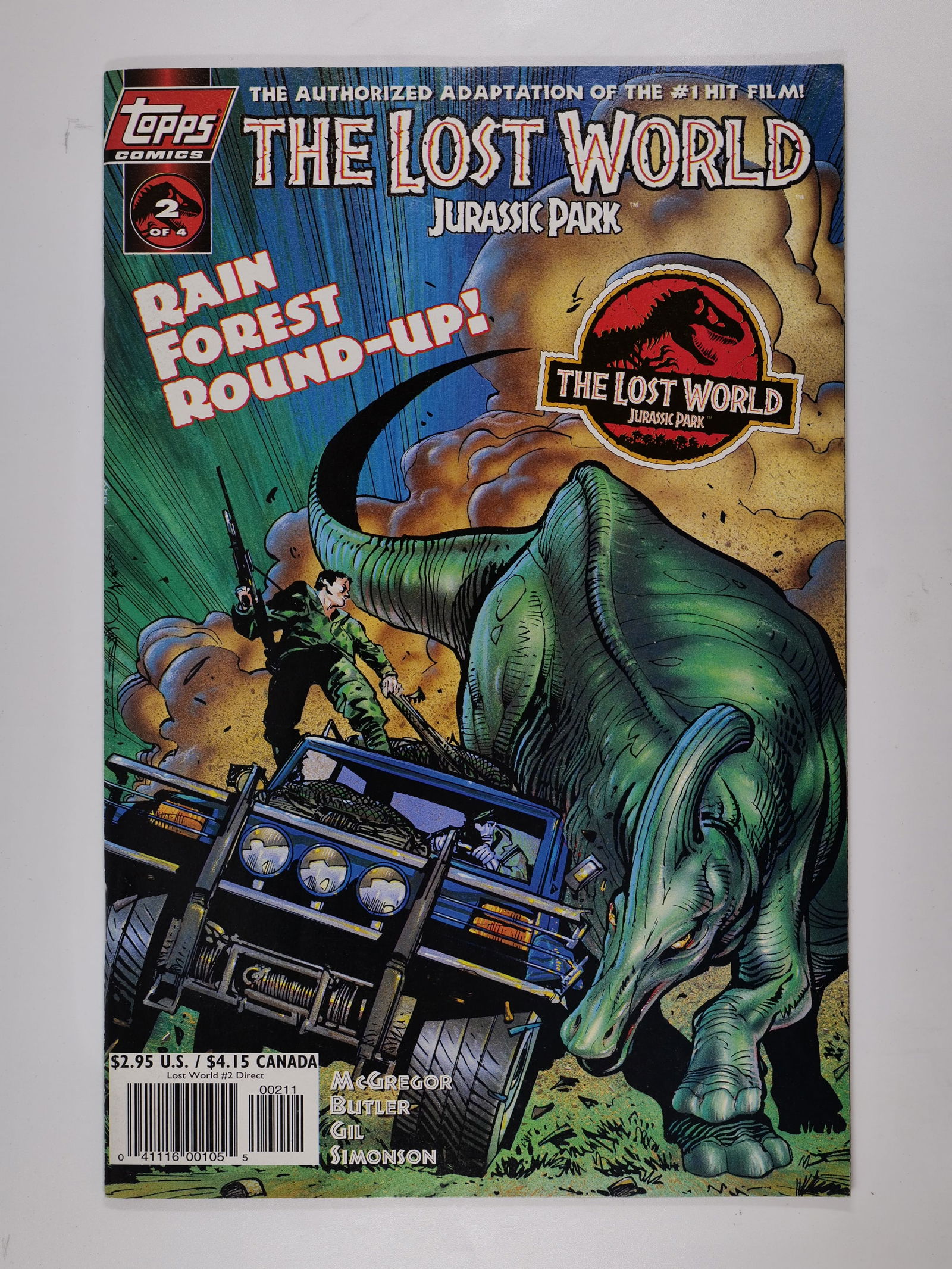 LOST WORLD, THE: JURASSIC PARK #1 - 4 ! (1 of 4)