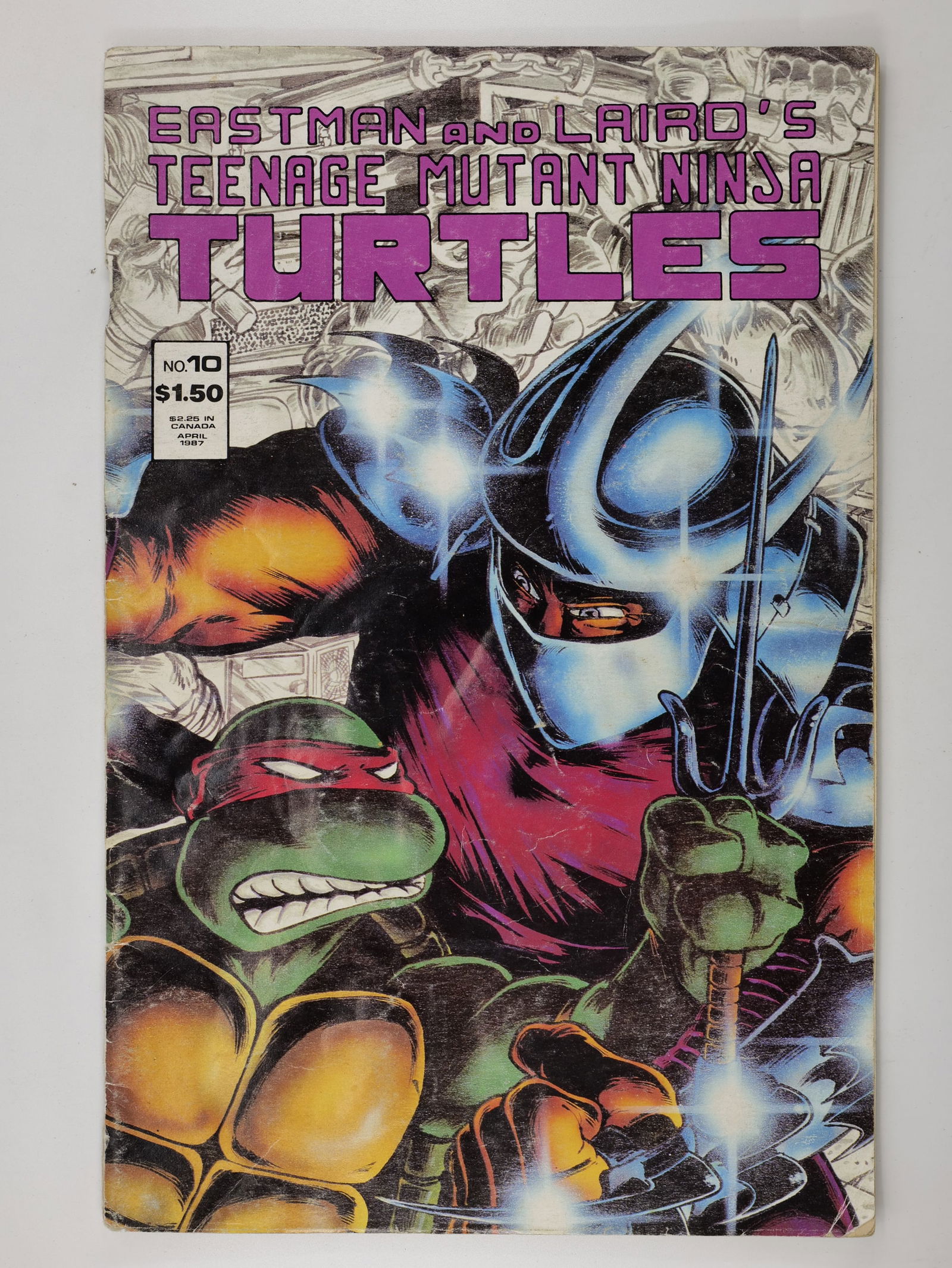 TEENAGE MUTANT NINJA TURTLES #10 , #12 - KEY ISSUE (1 of 4)