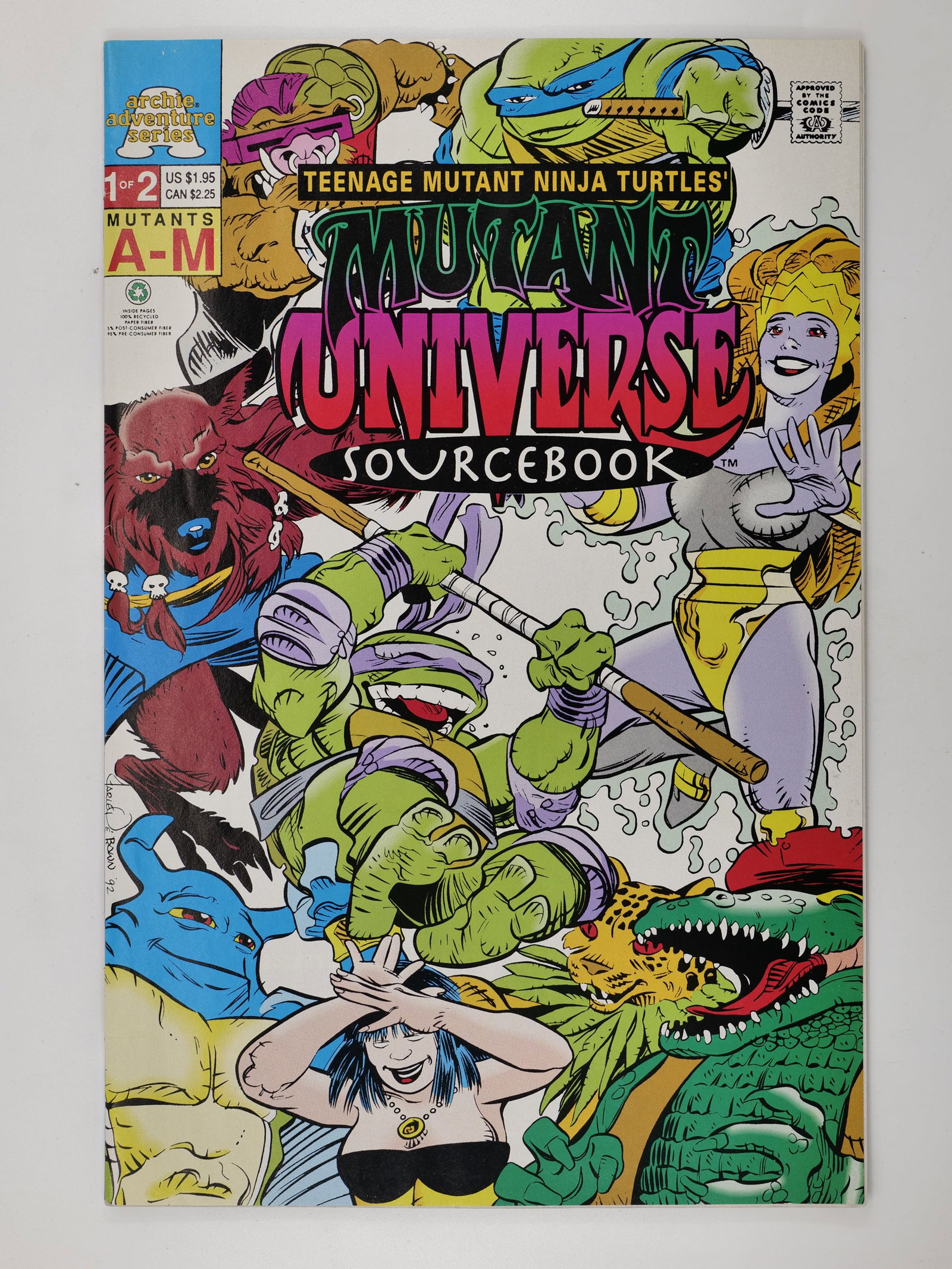 TEENAGE MUTANT NINJA TURTLES: MUTANT UNIVERSE - SOURCEBOOK: TEENAGE MUTANT NINJA TURTLES: MUTANT UNIVERSE - SOURCEBOOK #1, #3