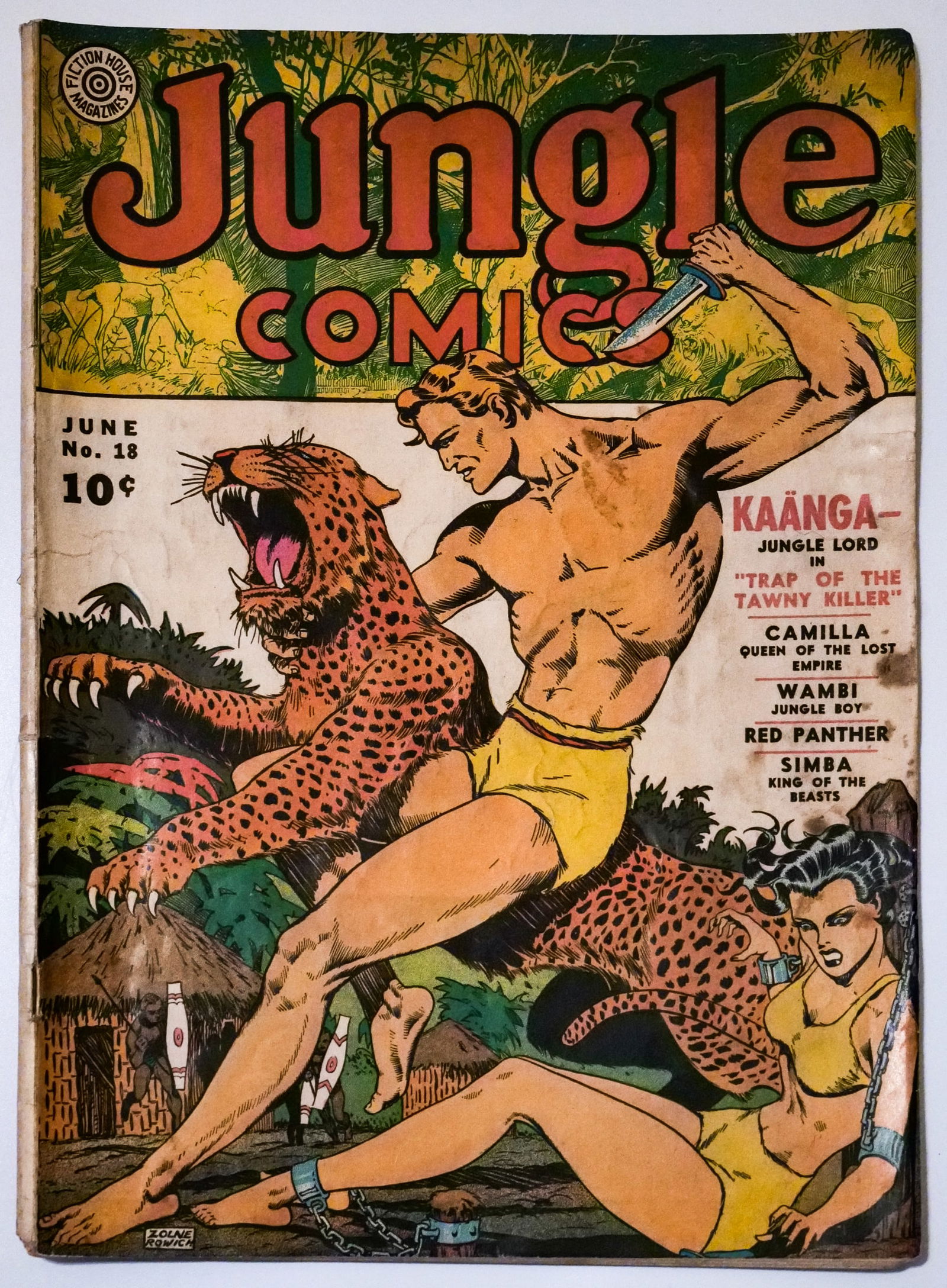JUNGLE COMICS #18 (1 of 2)