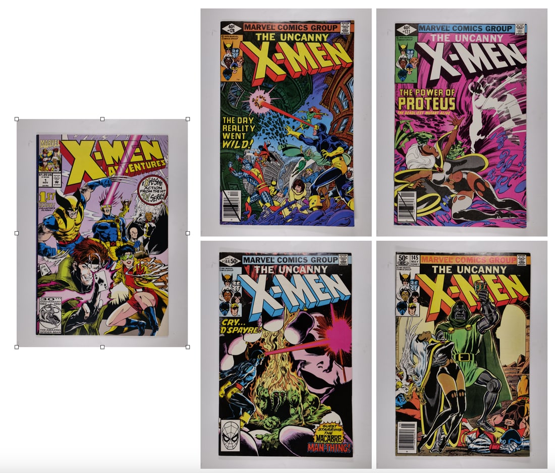 X-MEN ASSORTED SET (1 of 6)