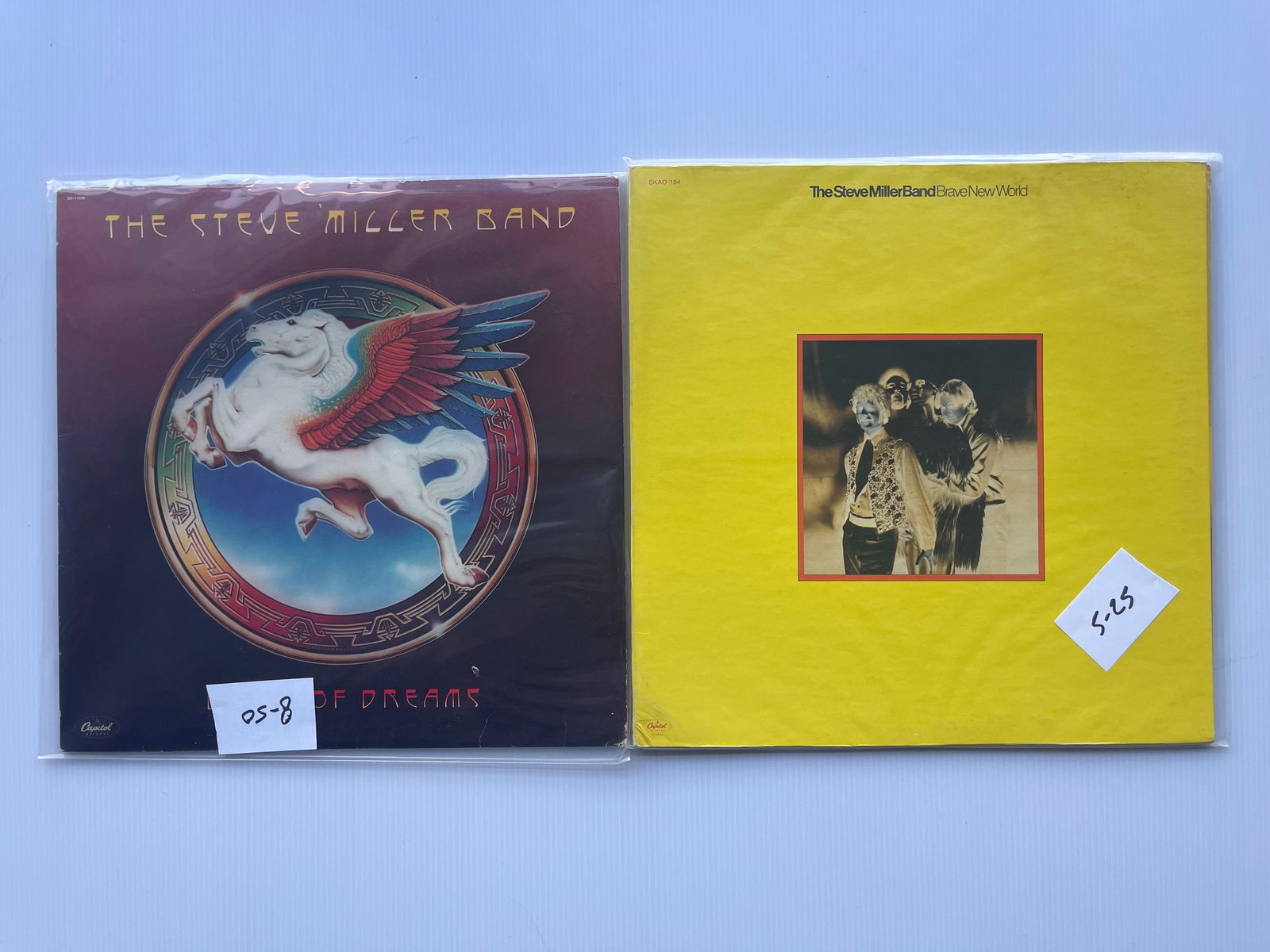 STEVE MILLER BAND SET WITH BOOK OF DREAMS: STEVE MILLER BAND SET WITH BOOK OF DREAMS AND BRAVE NEW WORLD