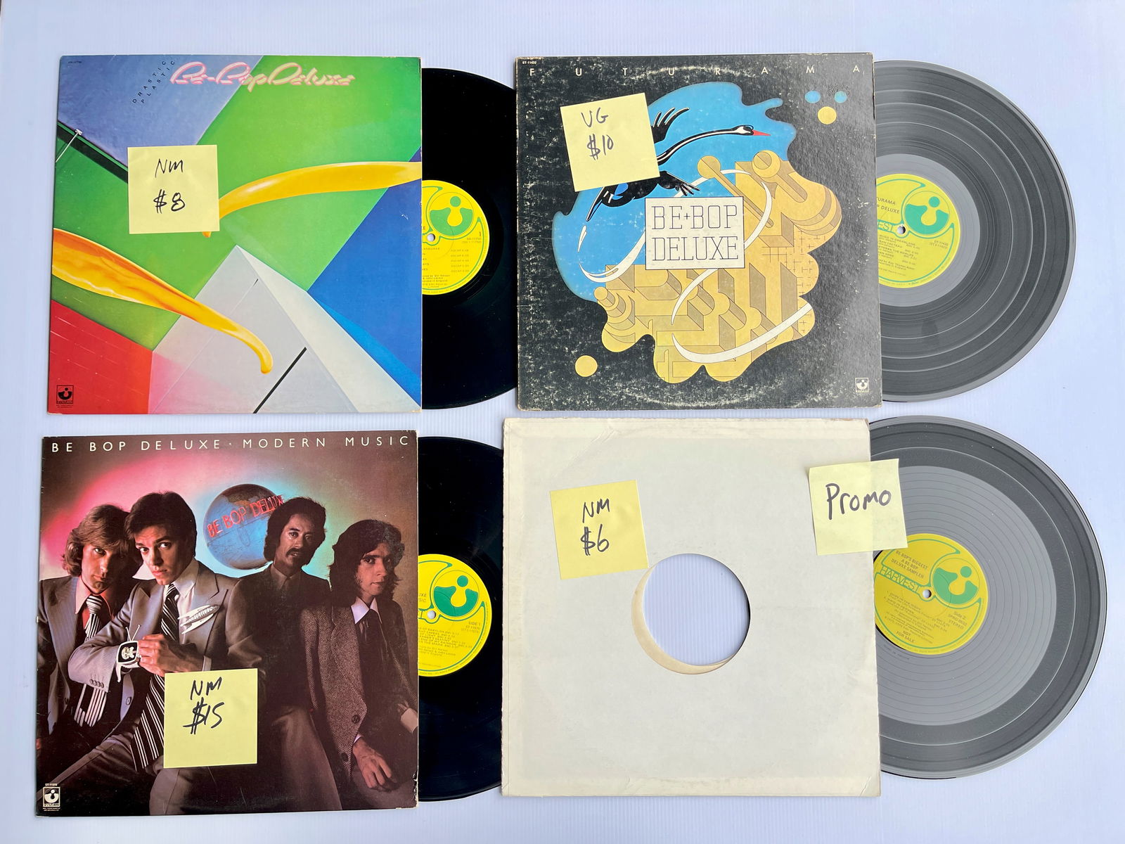 BE-BOP DELUXE SET #2 WITH PROMO (1 of 1)