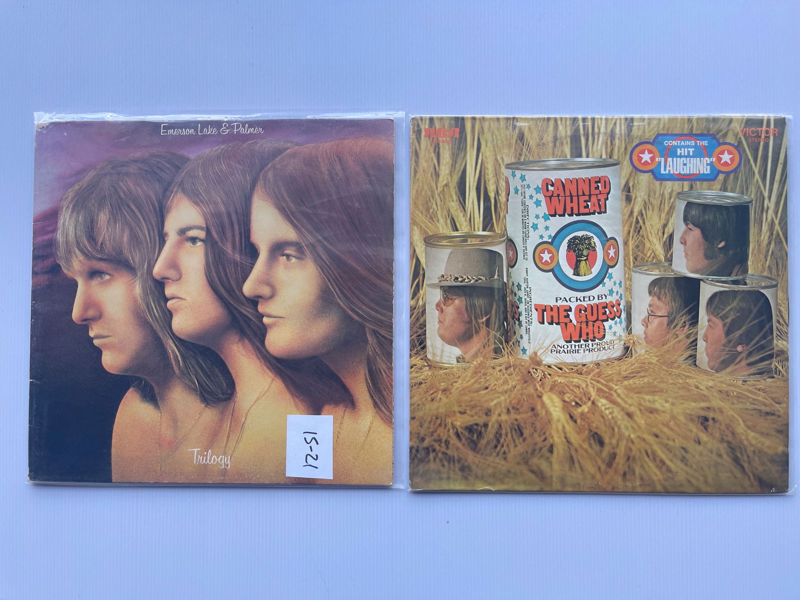 EMERSON, LAKE AND PALMER & THE GUESS WHO: EMERSON, LAKE AND PALMER - TRILOGY & THE GUESS WHO CANNED WHEAT