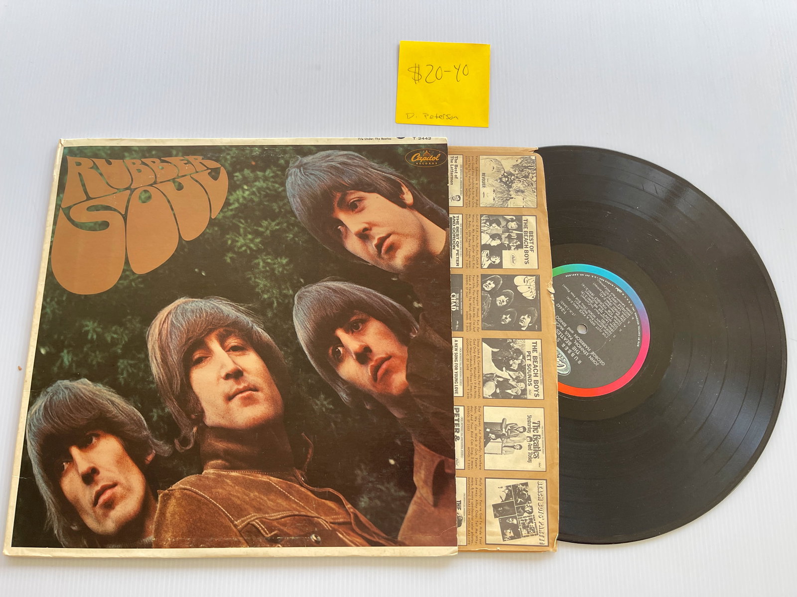 BEATLES RUBBER SOUL (1 of 1)