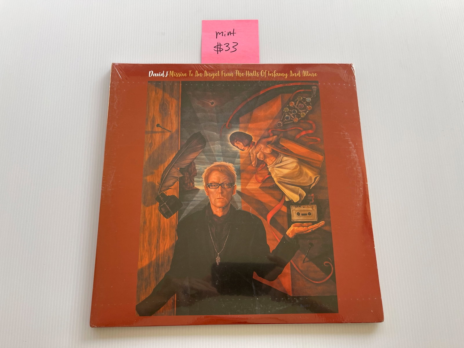 DAVID J. MISSIVE TO AN ANGEL - SEALED -: DAVID J - Missive To An Angel From The Halls Of Infamy And Allure - SEALED. Missive To An Angel From The Halls Of Infamy And Allure’, the forthcoming double solo album by David J is an intensely per