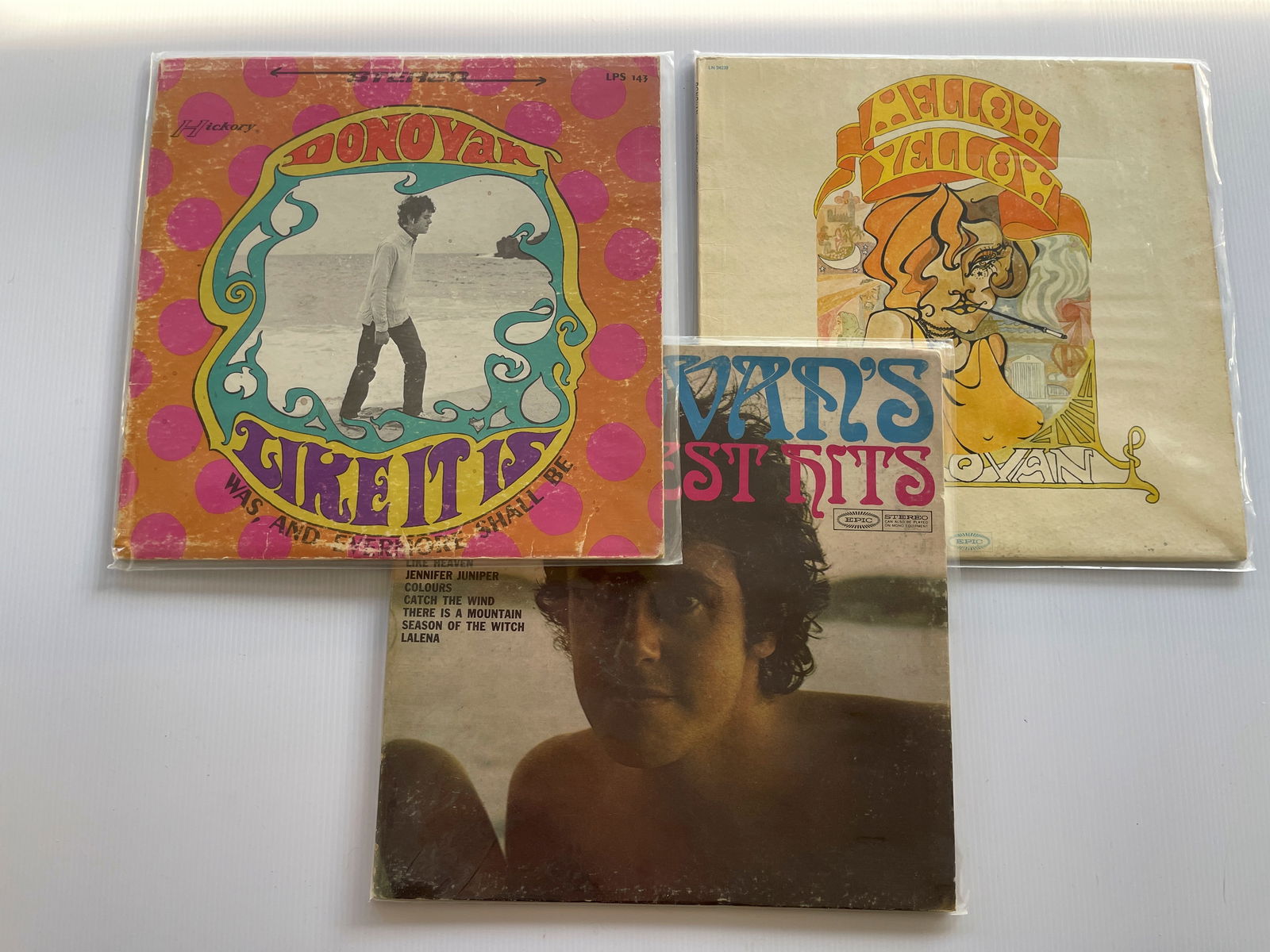 RARE DONOVAN SET OF THREE ALBUMS (1 of 1)