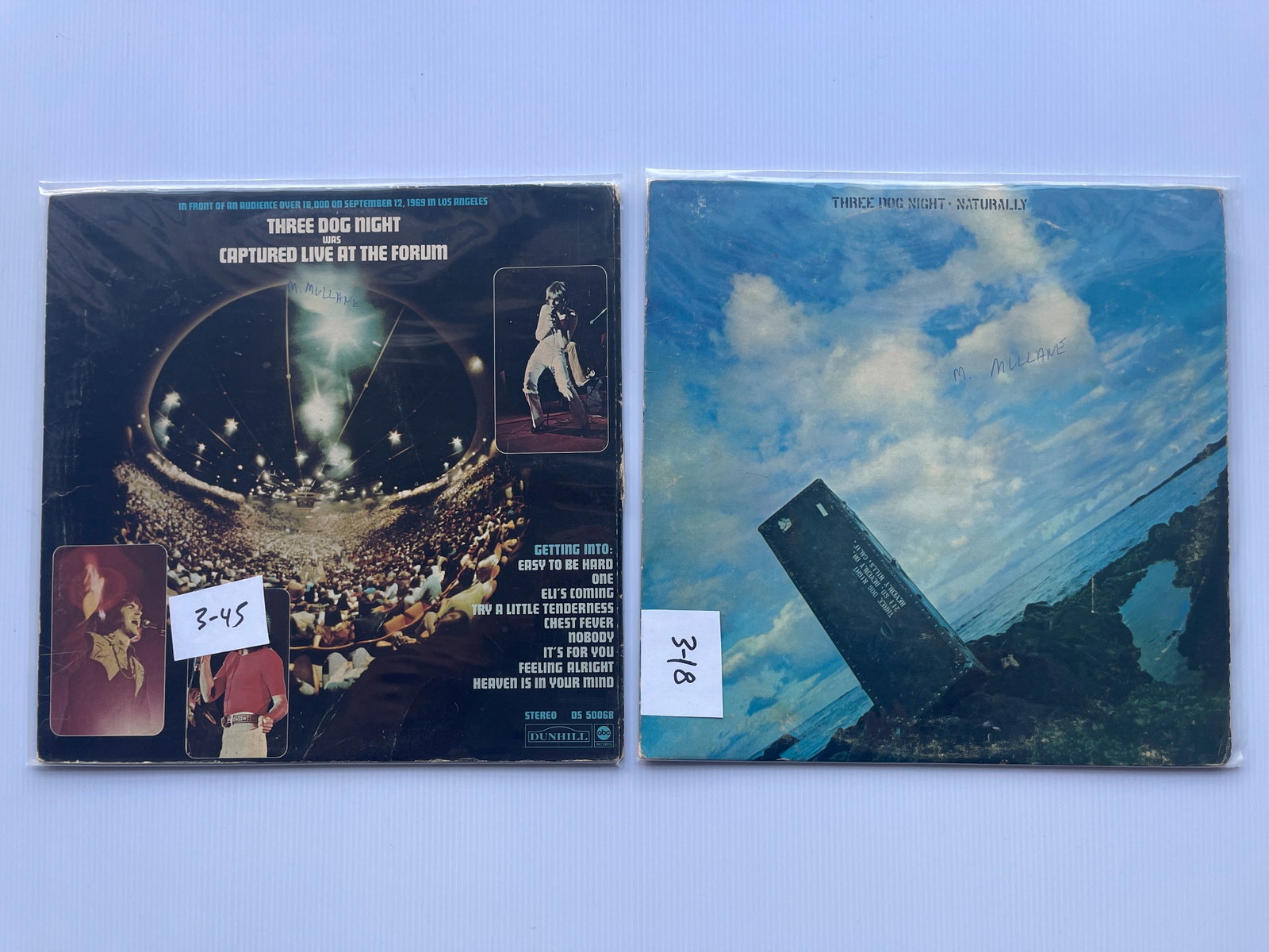 THREE DOG NIGHT SET WITH LIVE AT THE FORUM: THREE DOG NIGHT SET WITH LIVE AT THE FORUM & NATURALLY