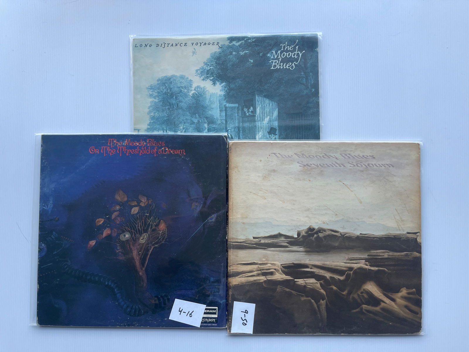 THE MOODY BLUES SET OF THREE ALBUMS (1 of 1)