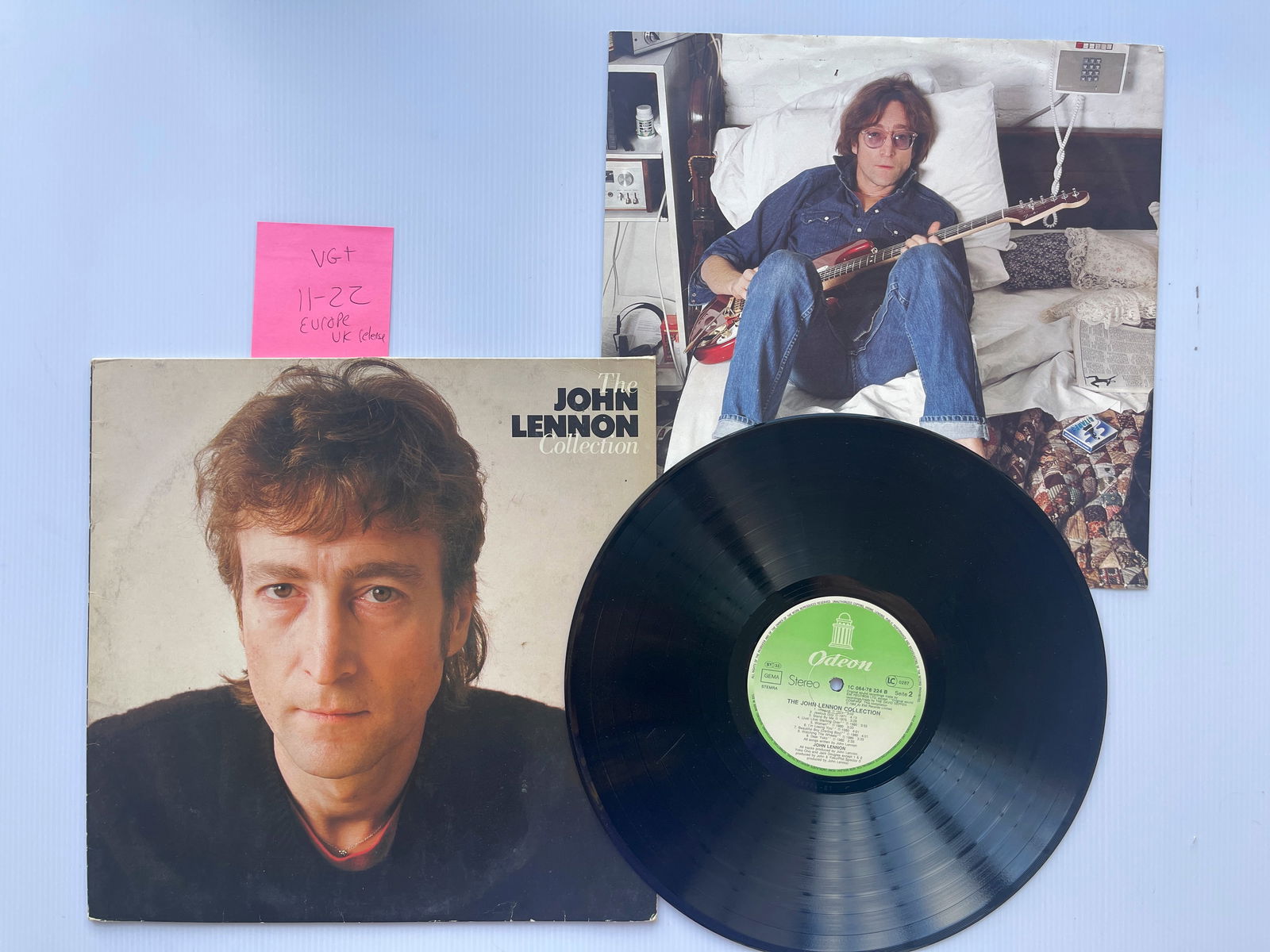 THE JOHN LENNON COLLECTION - UK IMPORT: THE JOHN LENNON COLLECTION - BEATLES. UK IMPORT. ON ODEON. Label:Odeon – 1C 064-78 224Format:Vinyl, LP, Compilation, StereoCountry:Europe
