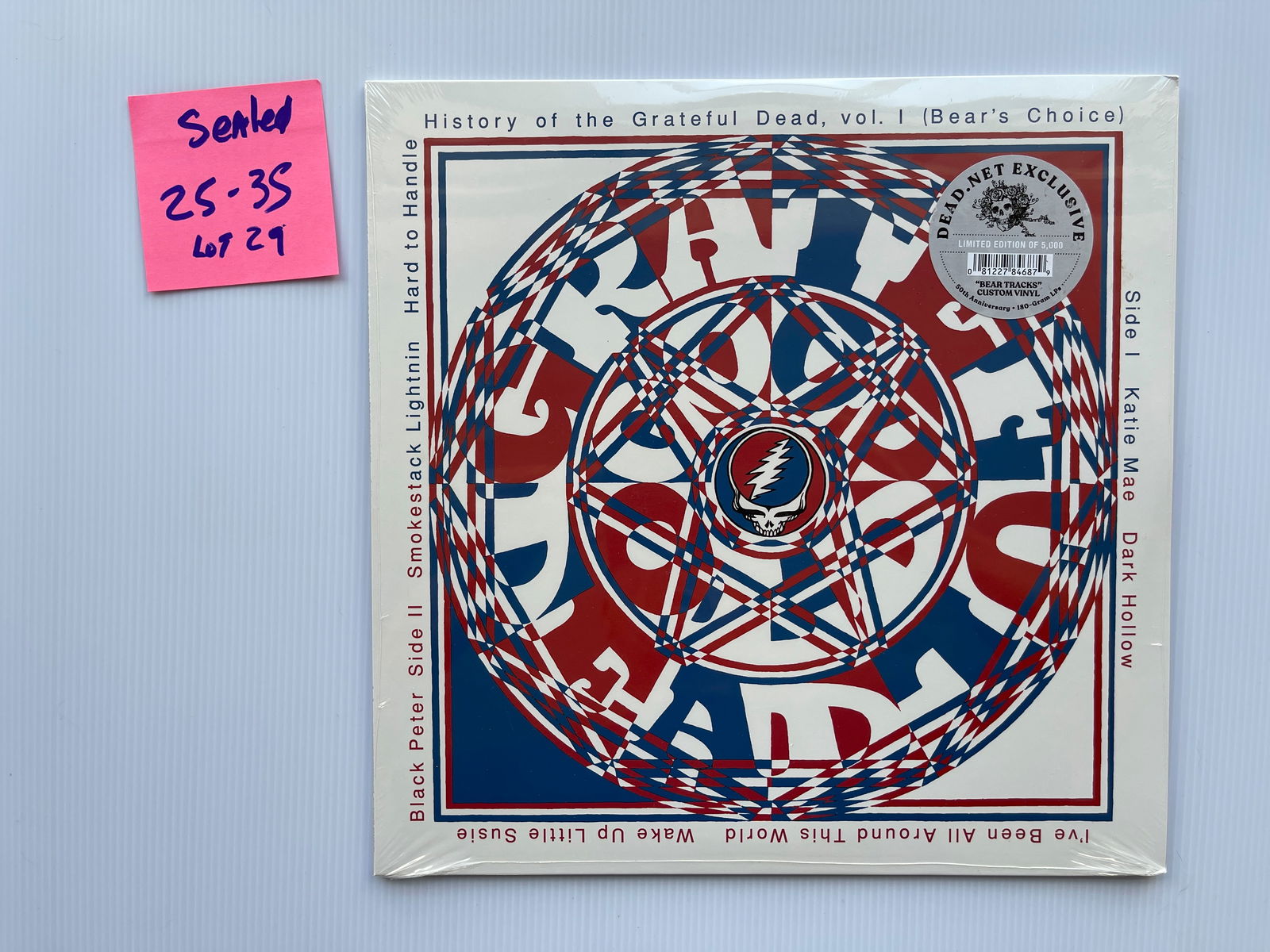 The Grateful Dead - History Of The Grateful Dead, Vol. 1 (Bear's Choice) - SEALED (1 of 1)