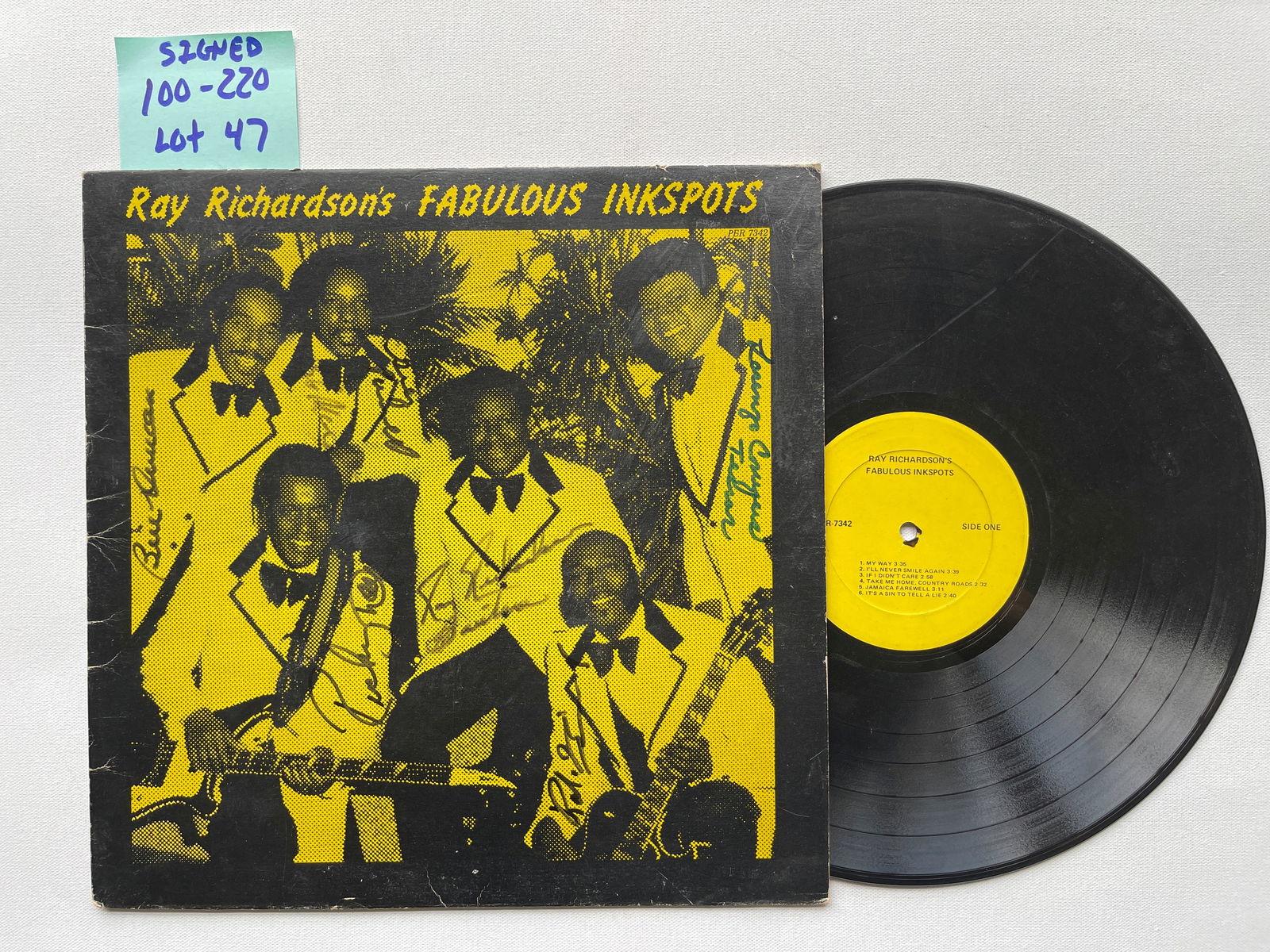 Fabulous Inkspots - Ray Richardson's Fabulous Inkspots SIGNED (1 of 1)