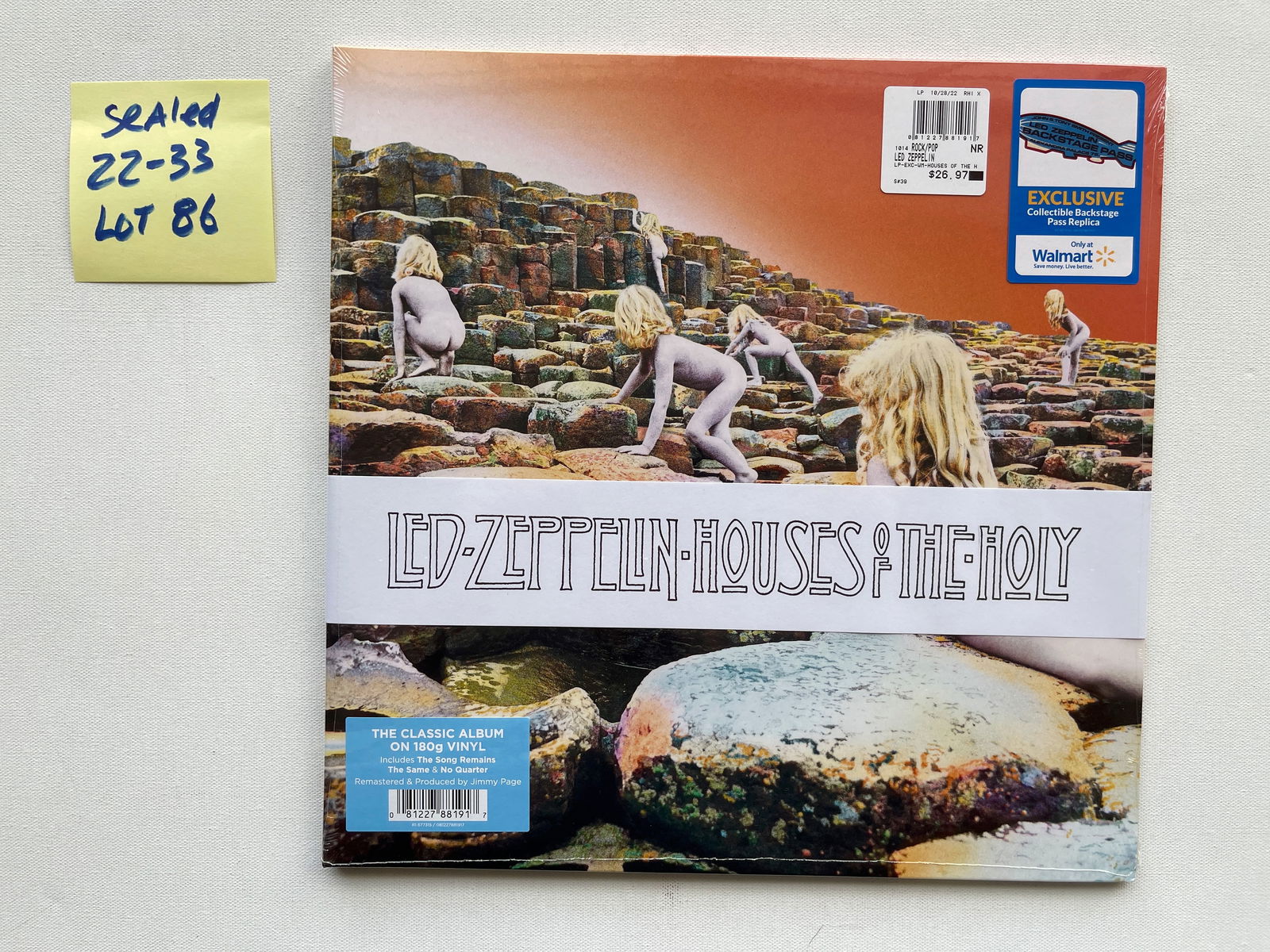 Led Zeppelin - Houses Of The Holy - SEALED (1 of 1)