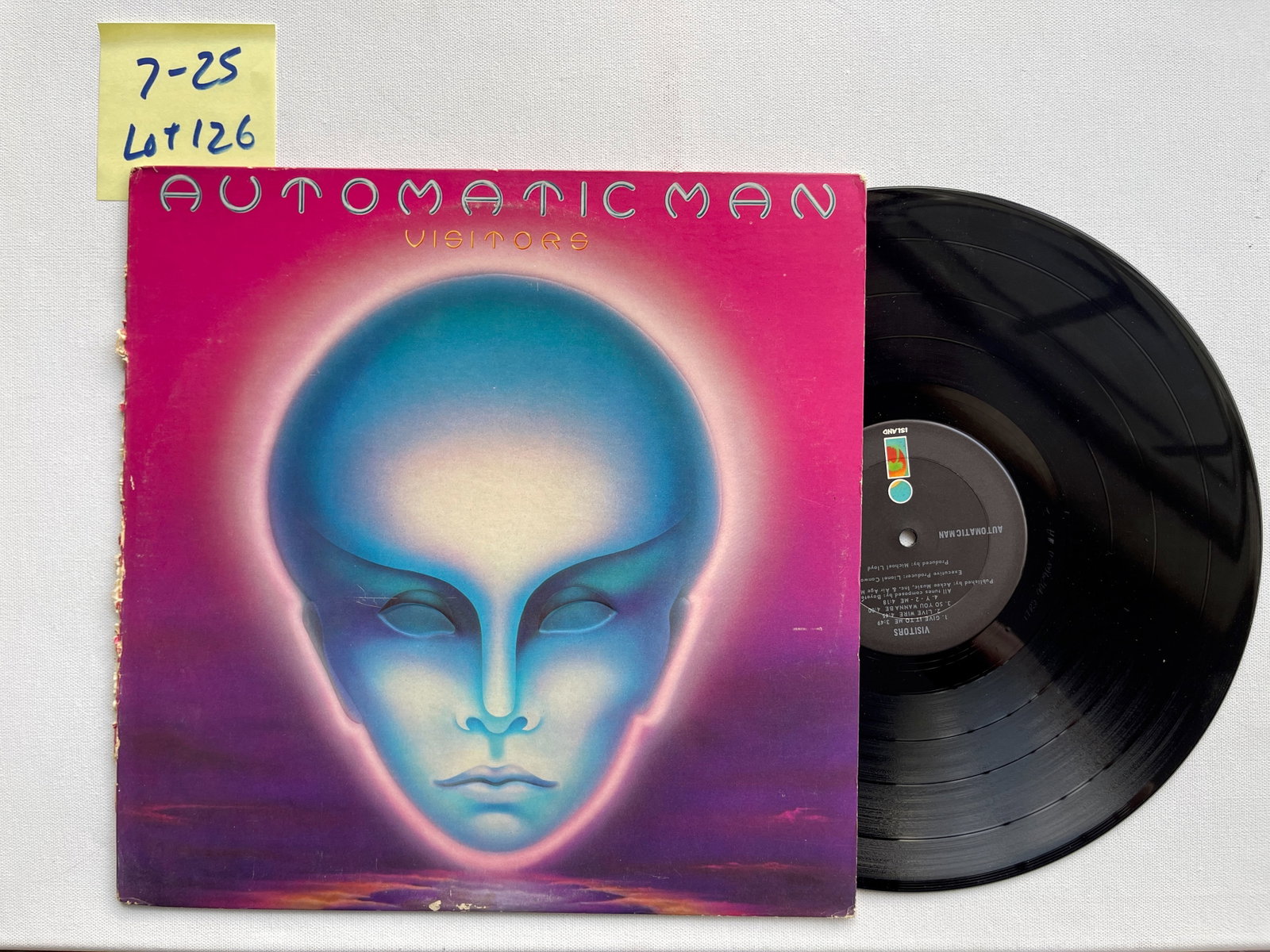Automatic Man - Visitors: Automatic Man - Visitors. 1977 funk soul. Island Records - ILPS 9429. With insert. Automatic Man was an American rock band from San Francisco. Consisting of well-respected musicians of diverse backgro