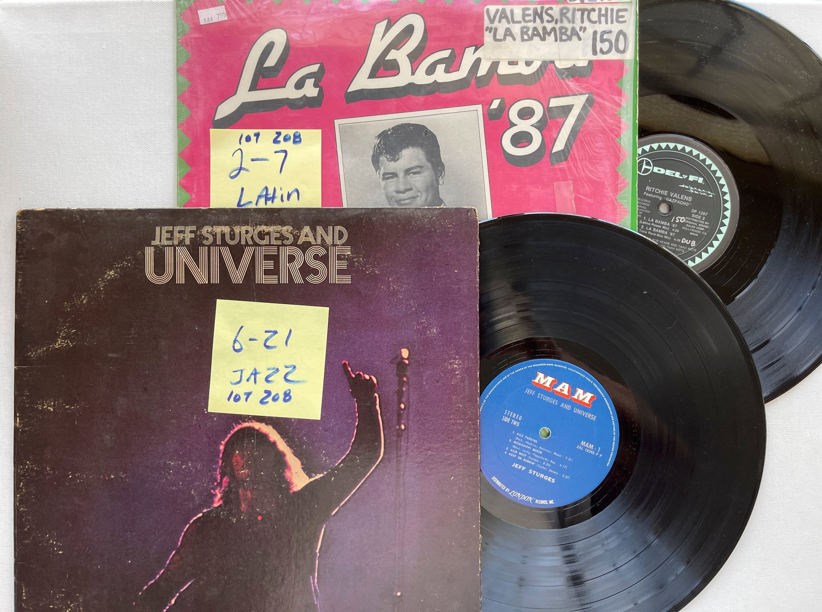 LA BAMBA LATIN POP AND JEFF STURGES JAZZ: LA BAMBA LATIN POP AND JEFF STURGES JAZZ