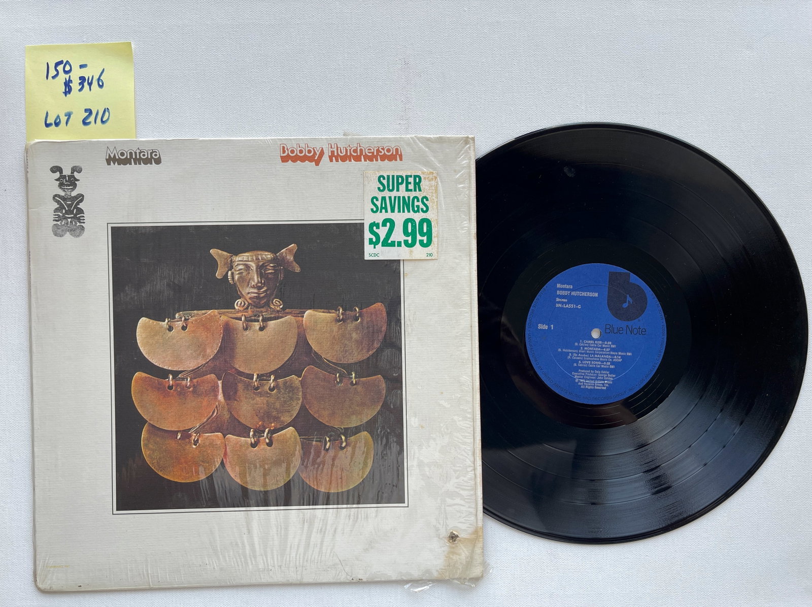Bobby Hutcherson - Montara - 1975 JAZZ: Bobby Hutcherson - Montara. 1975 JAZZ Fusion, Latin Jazz. Blue Note - BN-LA551-G. Includes original Blue Note inner sleeve with blue music notes. Robert Hutcherson. Profile: American jazz vibraphone a