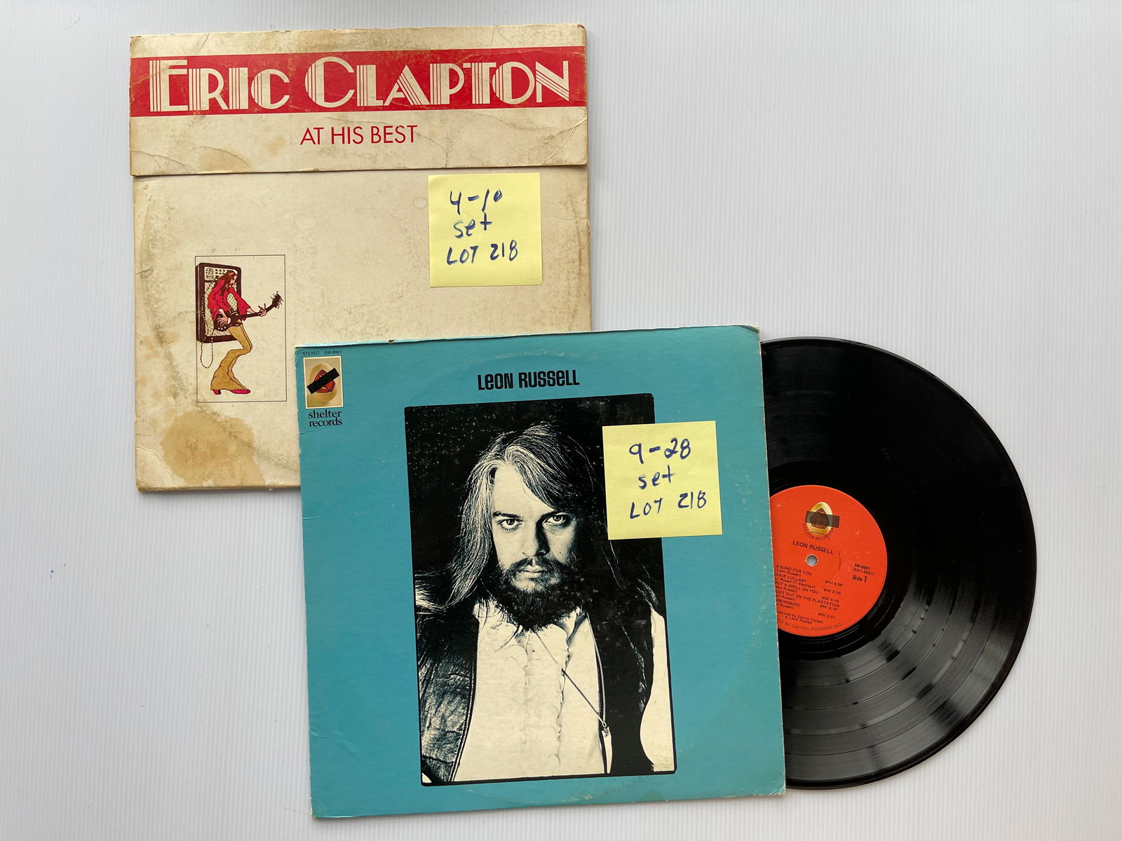 Eric Clapton - At His Best and ROCK SET Leon Russell (1 of 2)