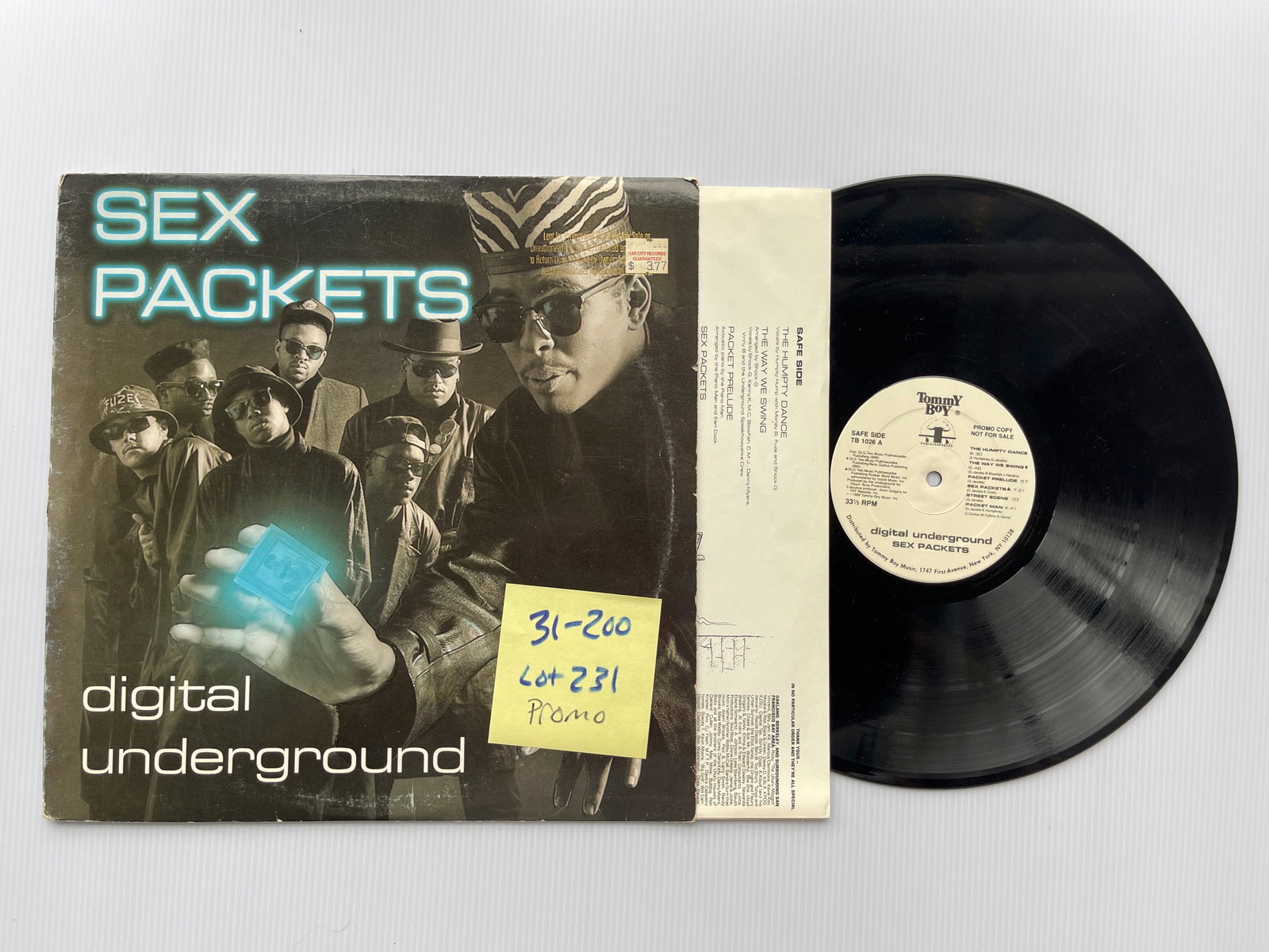 Digital Underground - Sex Packets 1990 hip hop - RARE PROMO: Digital Underground - Sex Packets 1990 hip hop. PROMO. Tommy Boy - TBLP 1026. Digital Underground, a shifting stable of rappers and DJs led by Shock G, formed in Oakland in 1987. The group's music has