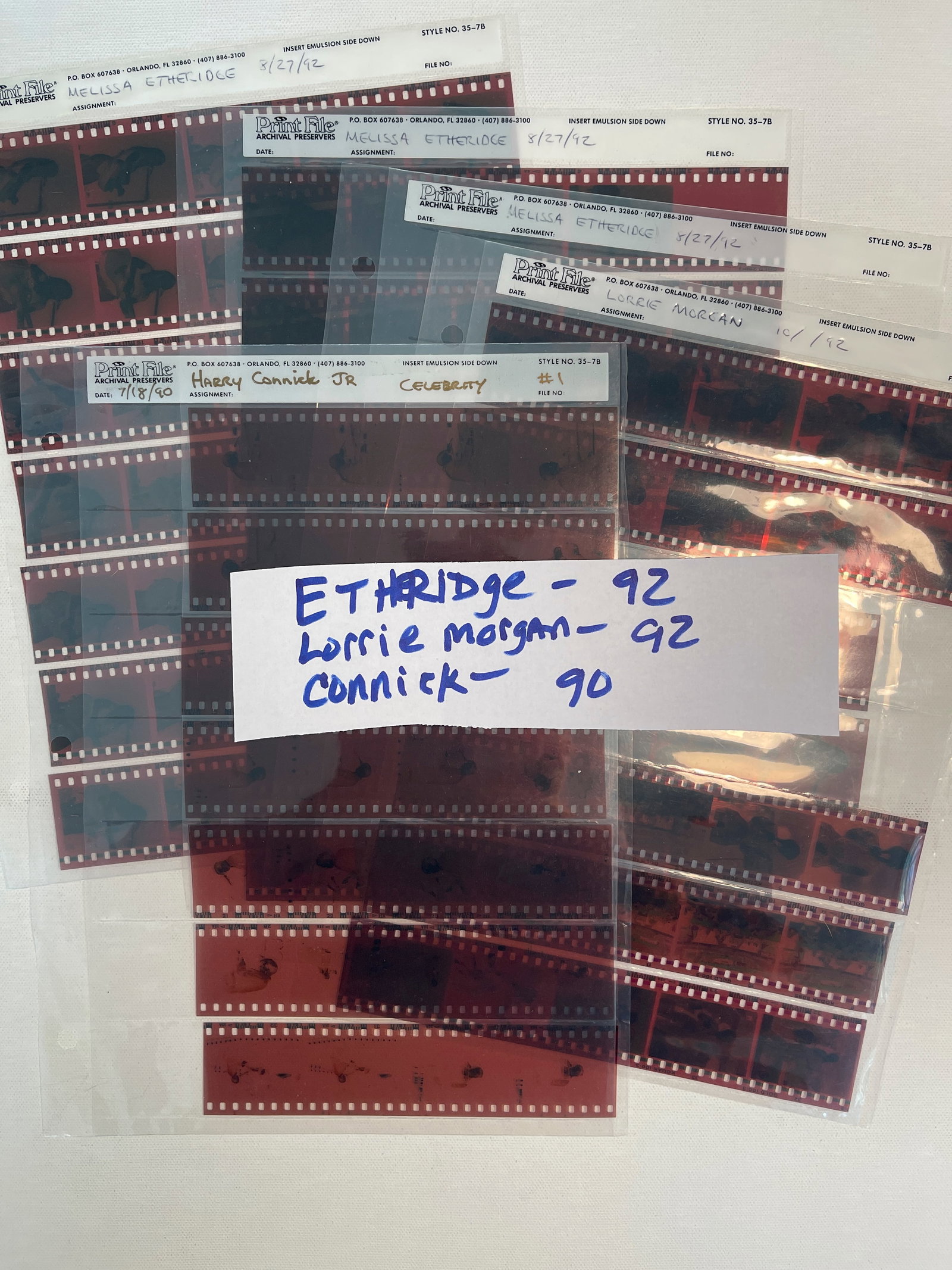 MELISSA ETHERIDGE AND MORE FROM 1992 CONCERT: MELISSA ETHERIDGE AND MORE FROM 1992 CONCERT. NEGATIVES BY ROCK PHOTOGRAPHER DAVID G. KEITH. A LSO INCLUDED LORRIE MORGAN AND HARRY CONNICK.