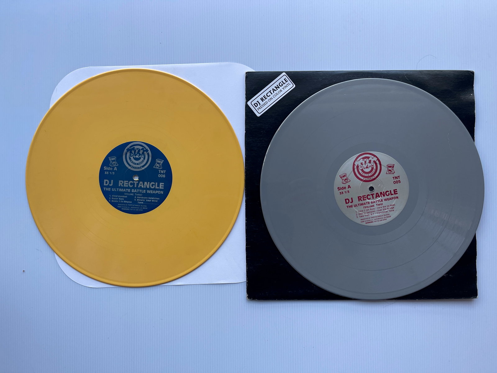 DJ RECTANGLE SET: DJ Rectangle - 005 & 006 - The Ultimate Battle Weapon (Volume Two) and The Ultimate Battle Weapon (Volume Three).