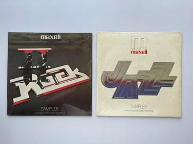 MAXELL SEALED ROCK AND JAZZ SAMPLER