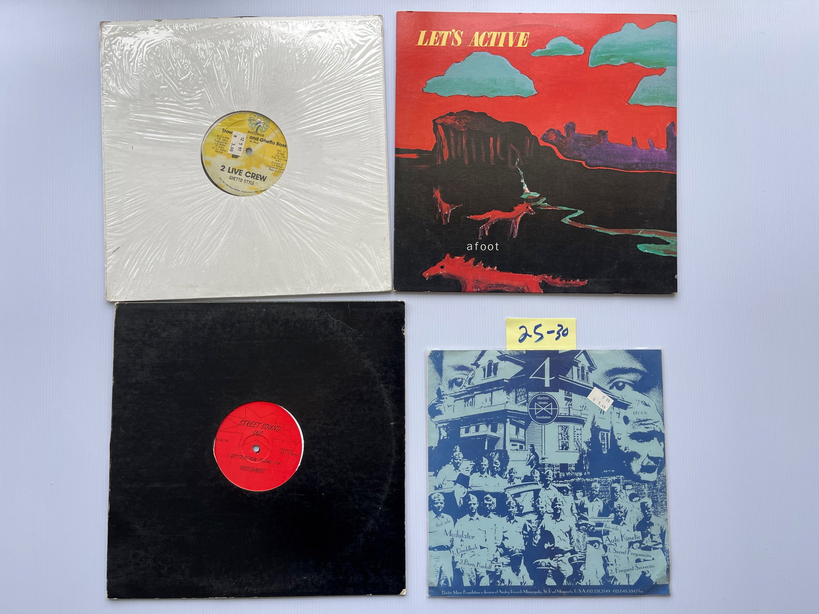HIP HOP RAP DISCO DJ SET: HIP HOP RAP SET WITH 2 LIVE CREW, MITCH EASTER's LETS ACTIVE AFOOT, STREET SOUND GOT TO BE REAL DISCO MIX, AND ELECTRONIC MUSIC FOUNDATION WITH FREDDIE FRASH - MPLS SOUND