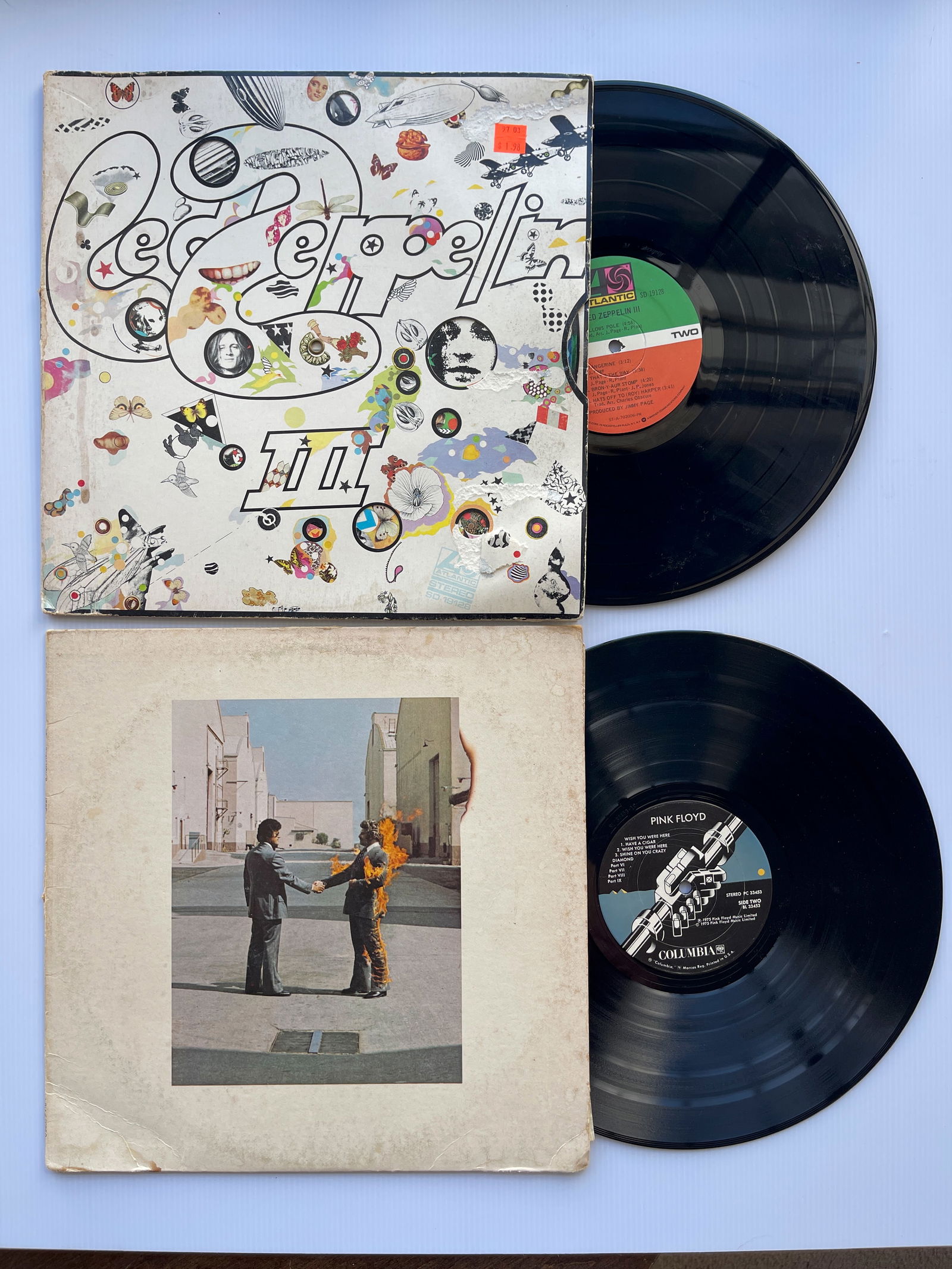 LED ZEPPELIN AND PINK FLOYS SET (1 of 1)