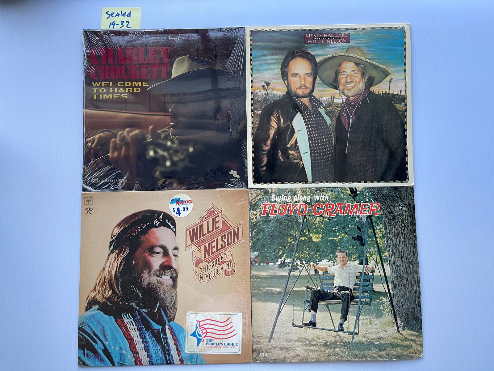 COUNTRY WESTERN SET WITH WILLIE NELSON (1 of 1)