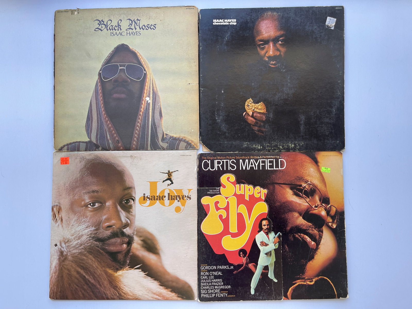 ISAAC HAYES SET WITH SUPER FLY: ISAAC HAYES SET WITH SUPER FLY