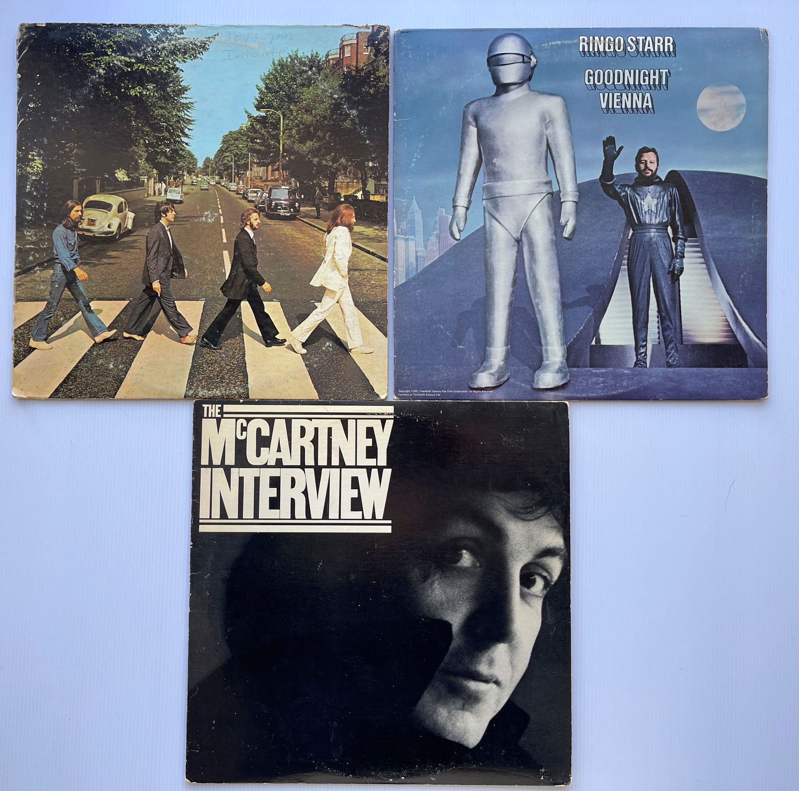 BEATLES SET WITH ABBEY ROAD: BEATLES SET WITH ABBEY ROAD, RINGO STARR, MCCARTNEY INTERVIEWS