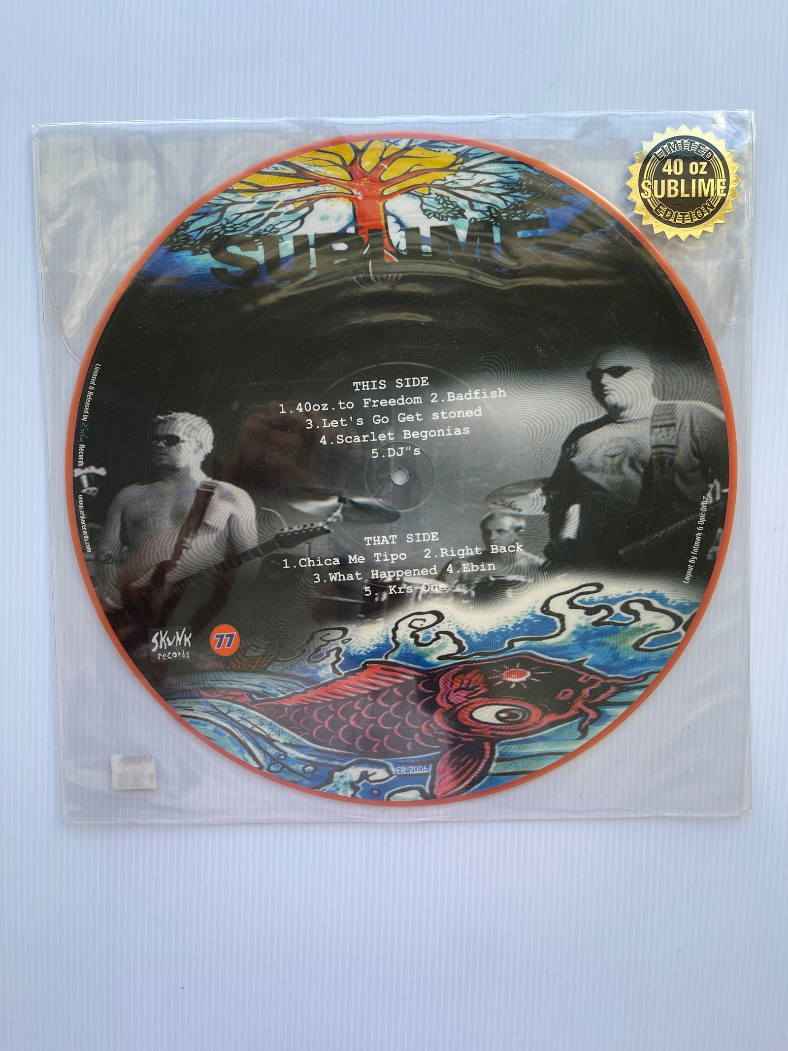 Sublime - 40oz. To Freedom Picture Disc (1 of 1)