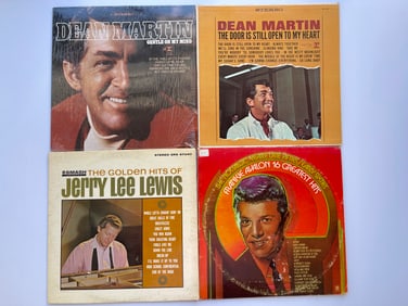 DEAN MARTIN SET WITH JERRY LEE LEWIS