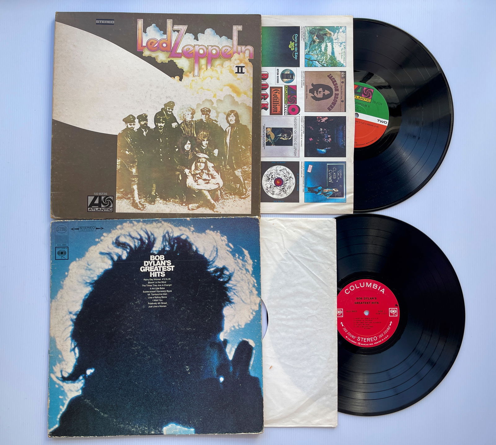 LED ZEPPELIN II AND BOB DYLAN's GREATEST HITS: LED ZEPPELIN II AND BOB DYLAN's GREATEST HITS