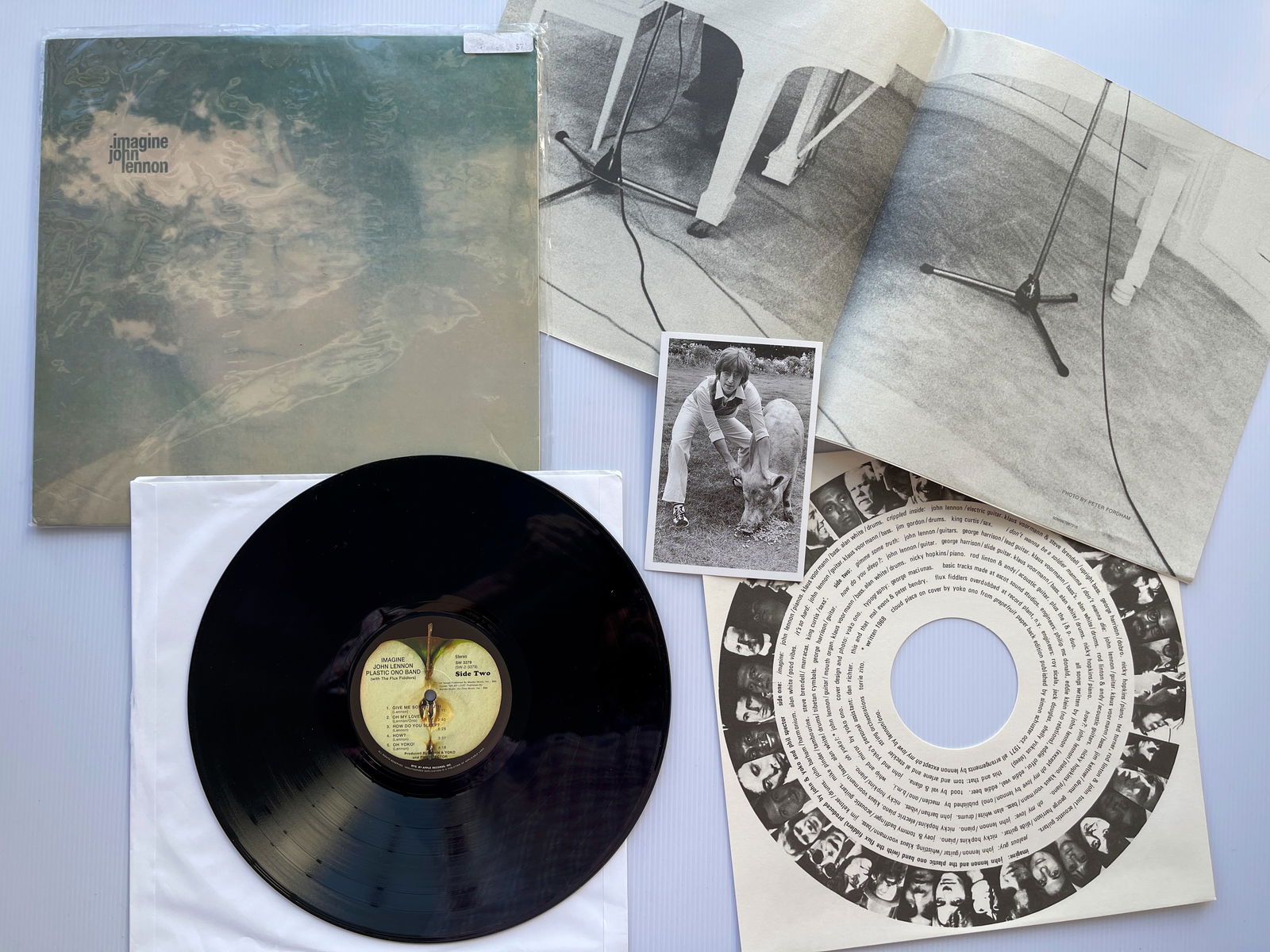 John Lennon - Imagine WITH INSERTS: John Lennon - Imagine WITH INSERTS - POSTER - CARD - SLEEVE