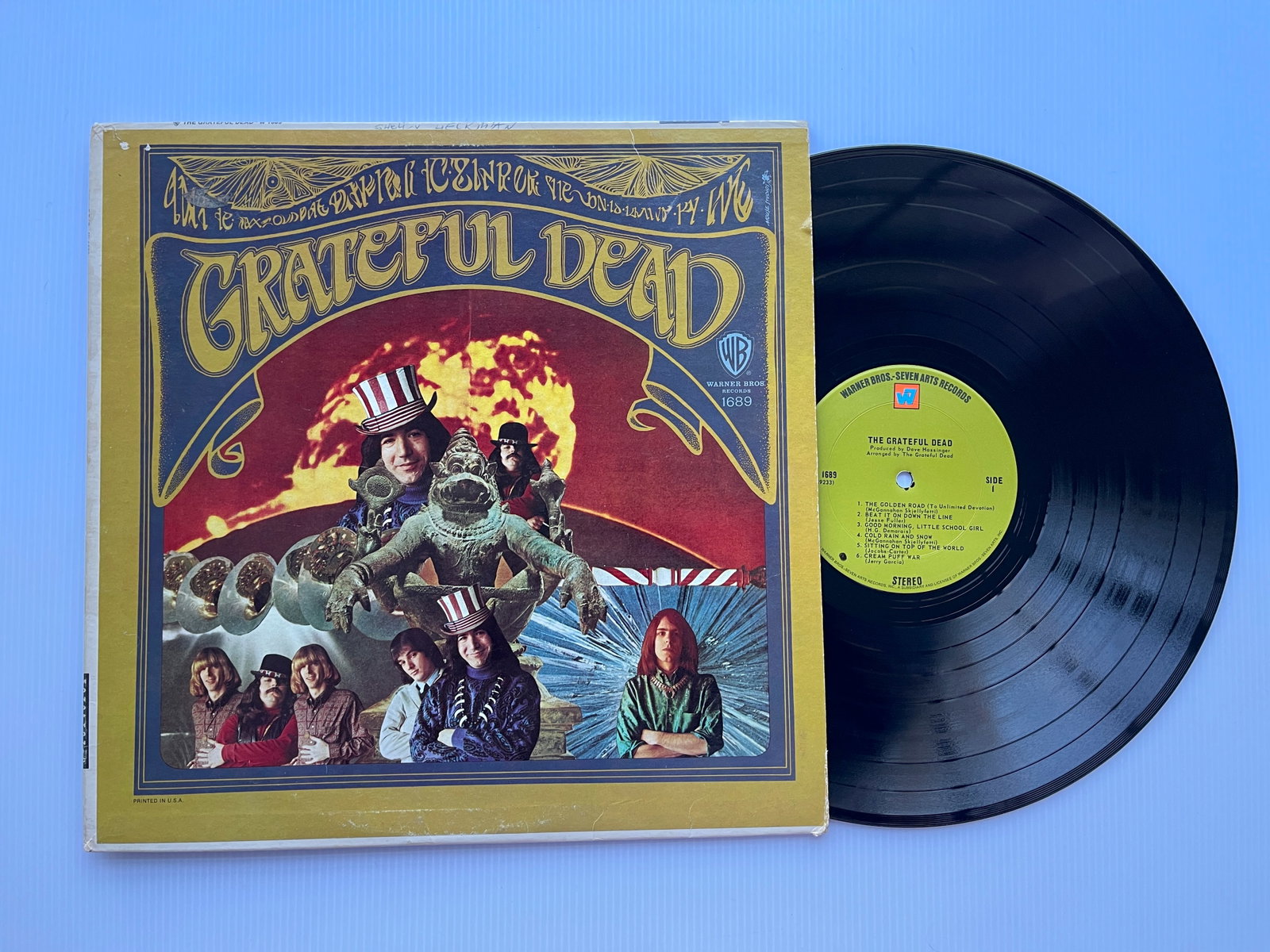 The Grateful Dead - The Grateful Dead: The Grateful Dead - The Grateful Dead Warner Bros. Records - W 1689. STEREO