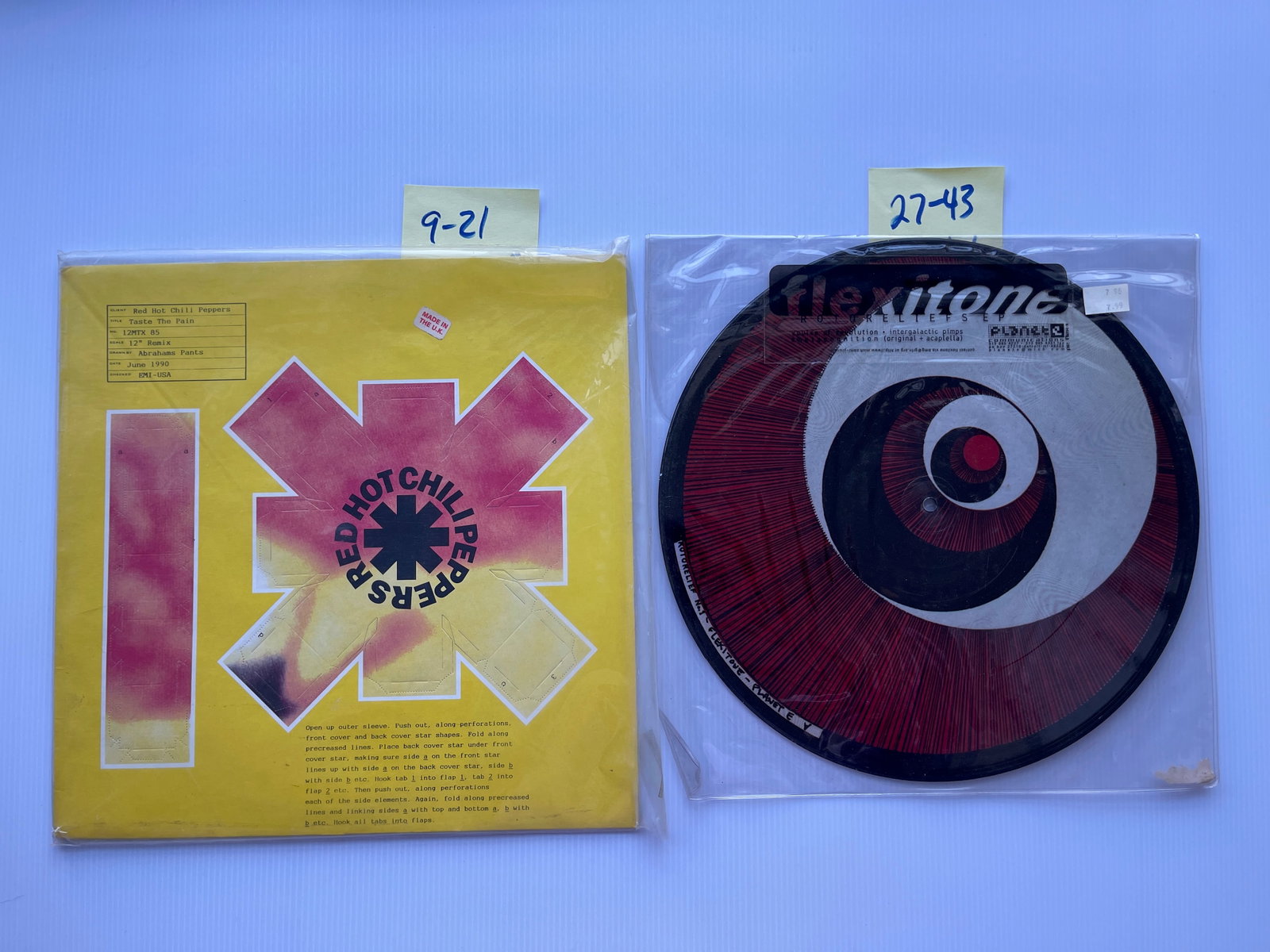 Flexitone - Rotoreliefs AND RED HOT CHILI PEPPERS: Flexitone - Rotoreliefs AND RED HOT CHILI PEPPERS