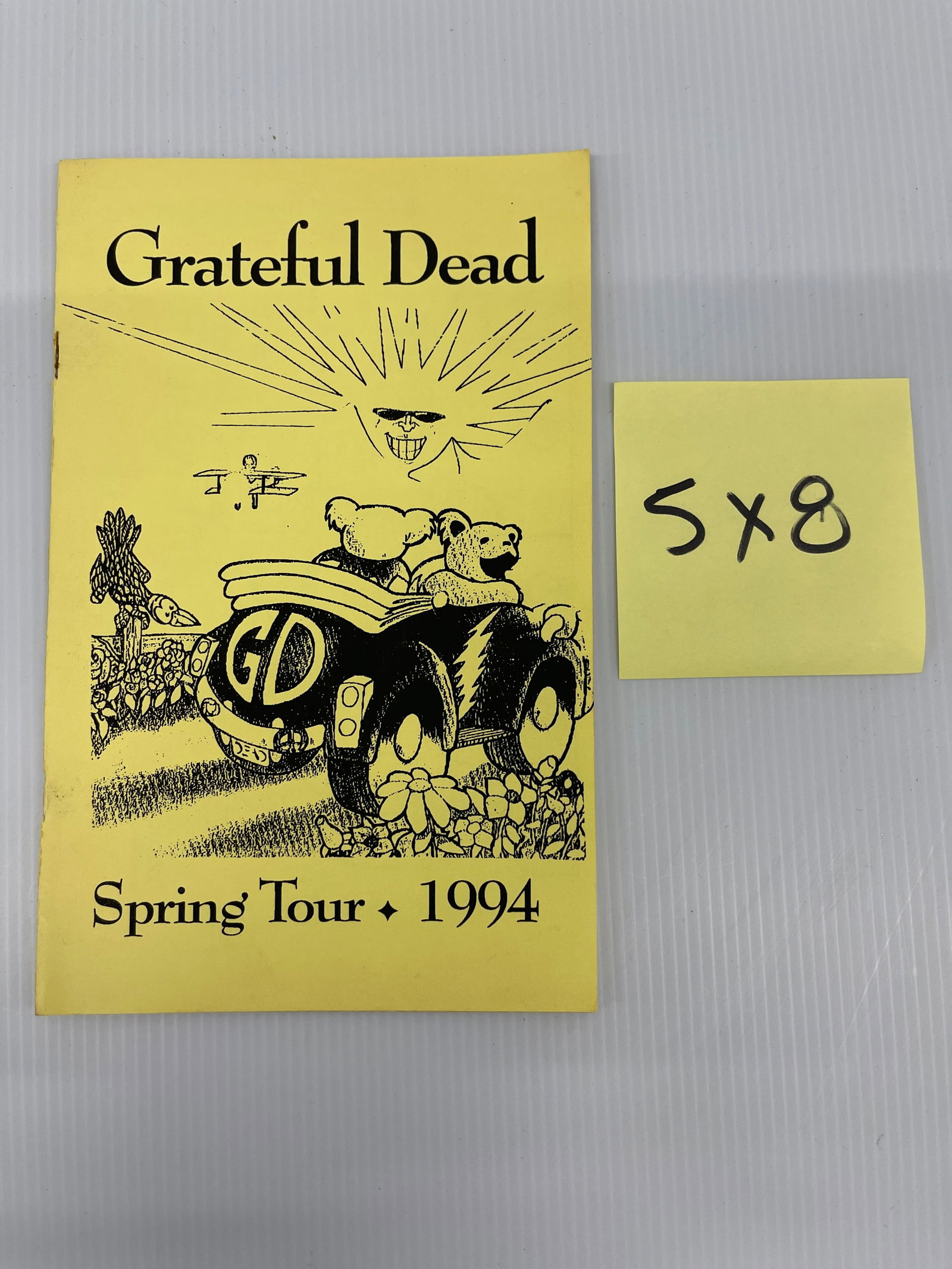 GRATEFUL DEAD SPRING TOUR 1994 CREW TOUR BOOK (1 of 2)