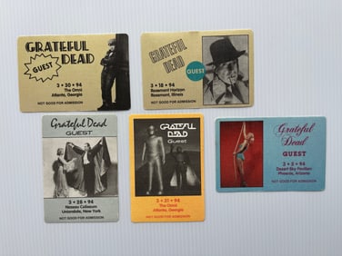 GRATEFUL DEAD BACKSTAGE PASSES - 1994