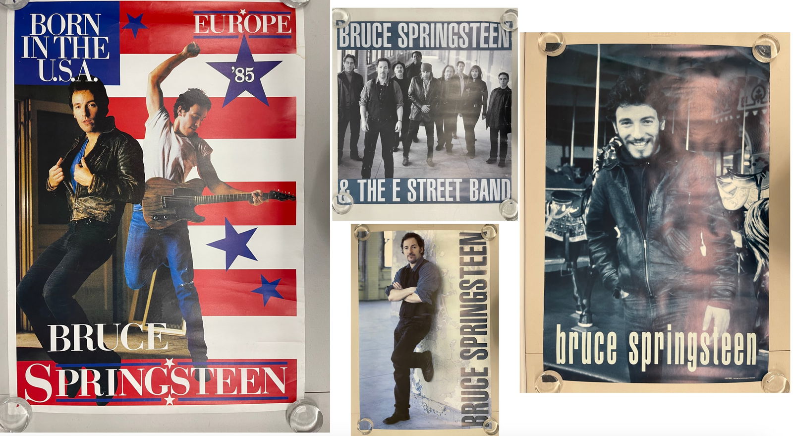 BRUCE SPRINGSTEEN FAN POSTERS SET (1 of 5)