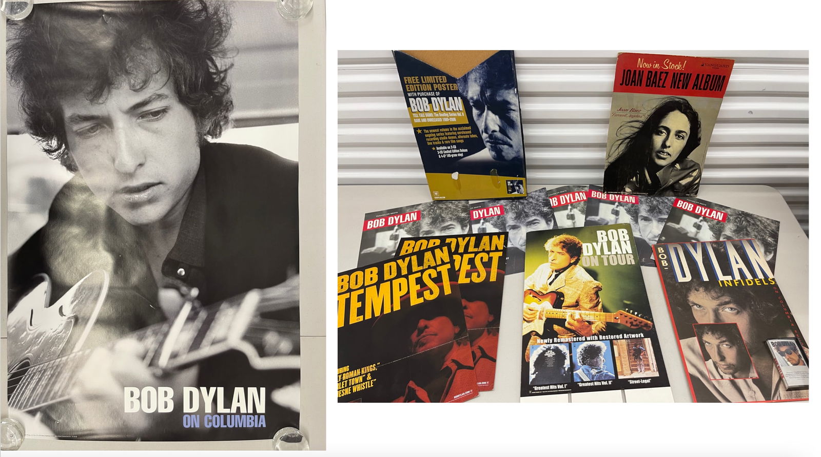 BOB DYLAN FAN POSTERS SET (1 of 3)