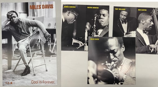 MILES DAVIS FAN POSTERS SET