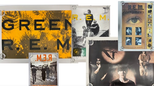 REM R.E.M. FAN POSTERS SET
