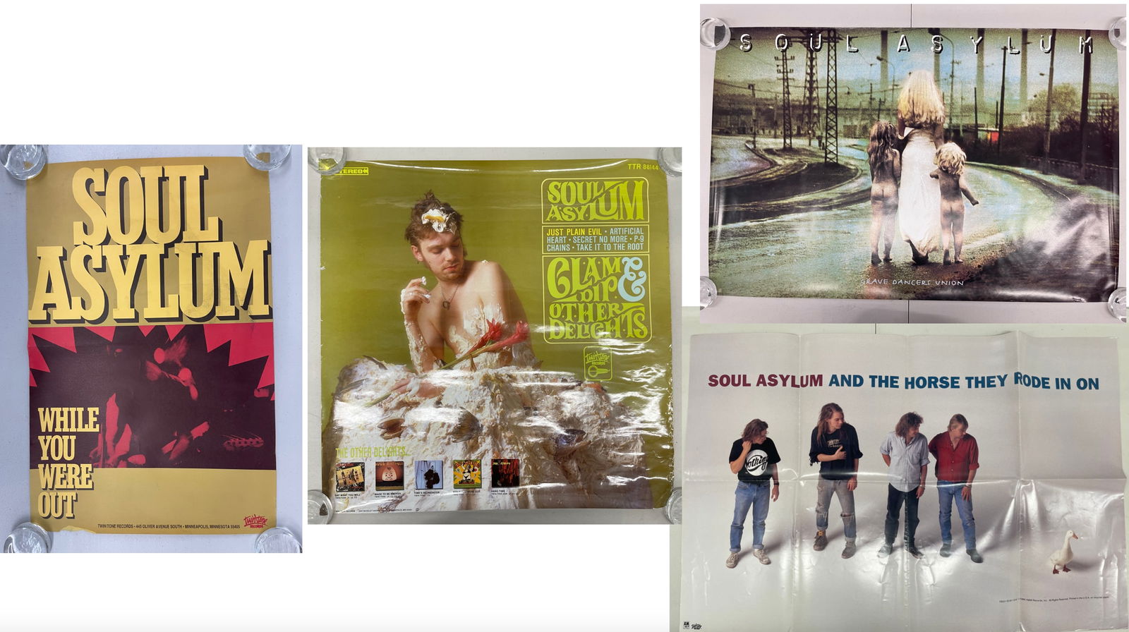 SOUL ASYLUM FAN POSTERS SET (1 of 5)