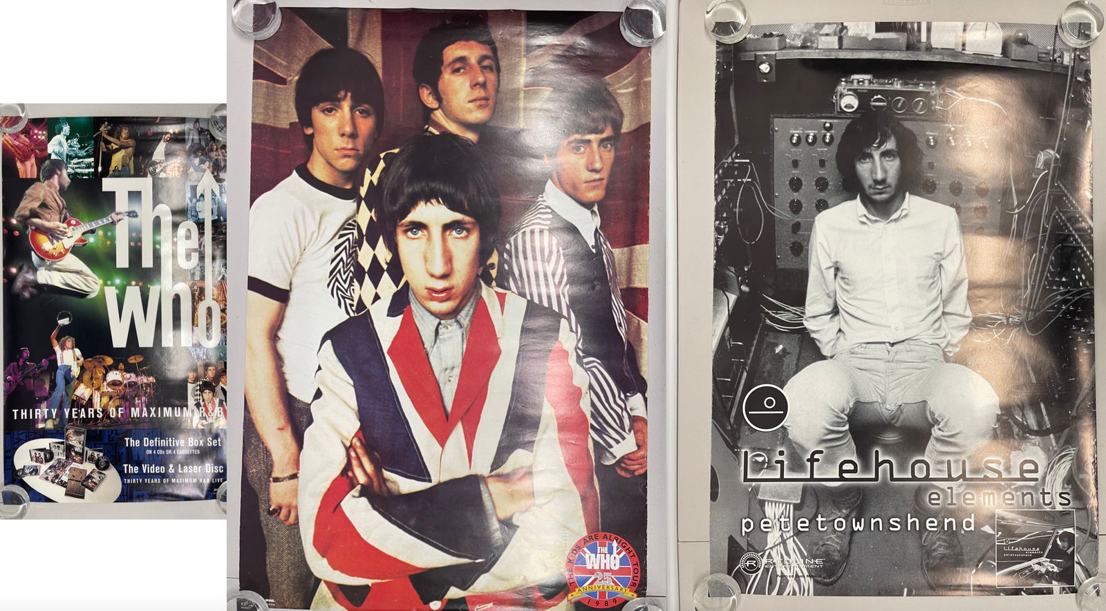 THE WHO FAN POSTERS SET (1 of 4)