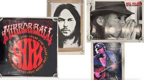 NEIL YOUNG FAN POSTERS SET #2