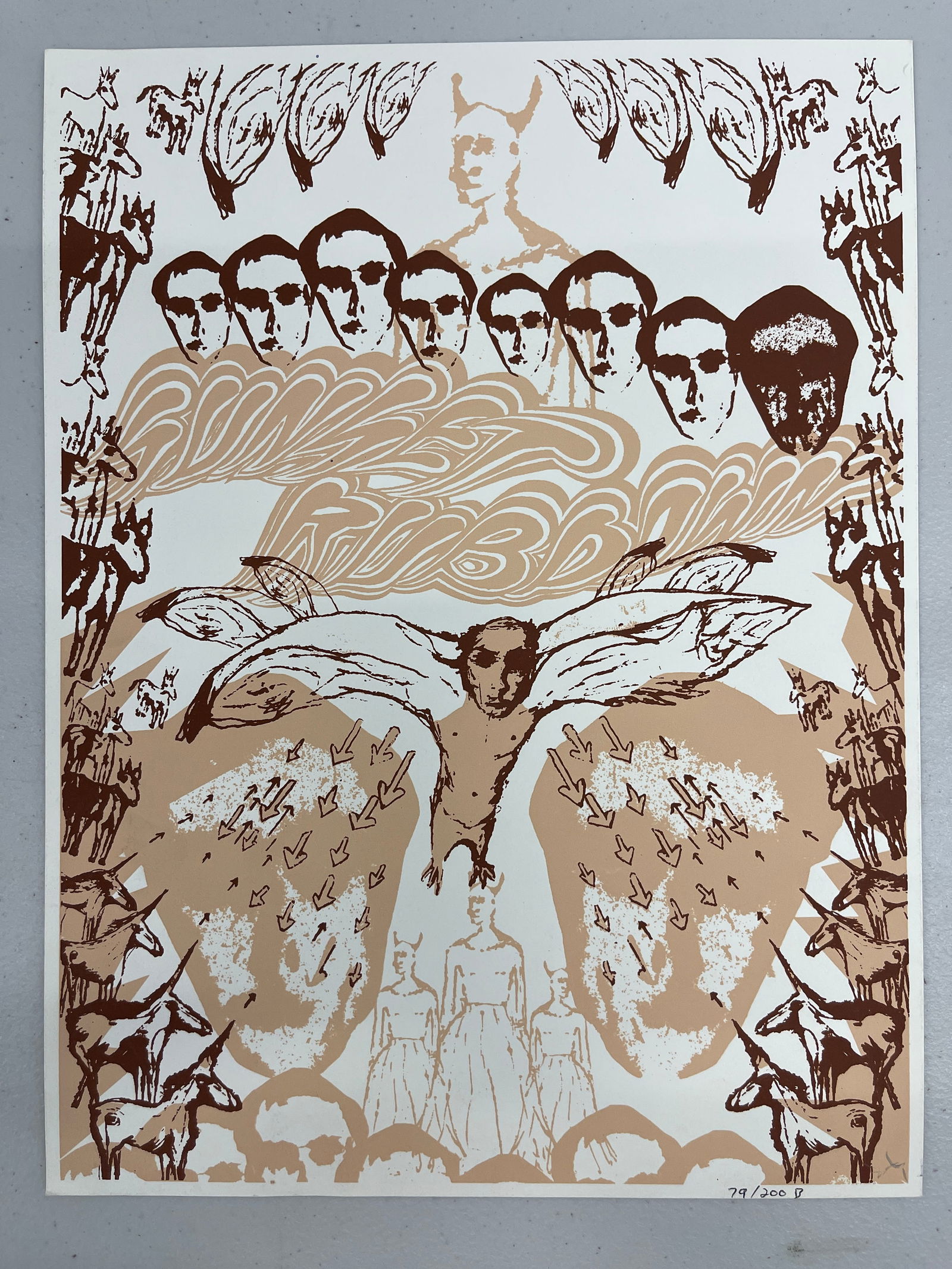 SUNSET RUBDOWN PRINT (1 of 1)