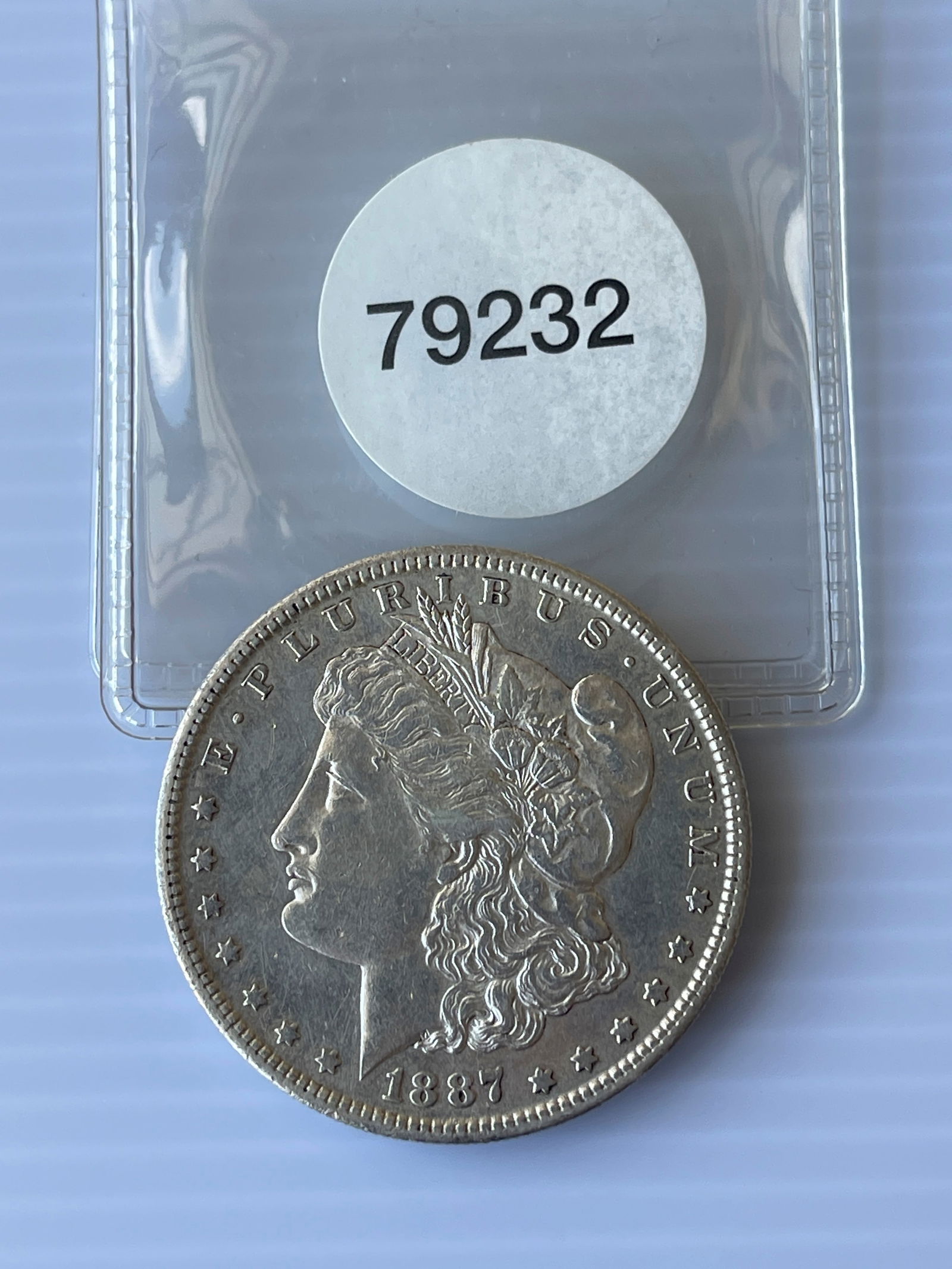 1887 SILVER DOLLAR - READY FOR GRADING (1 of 2)