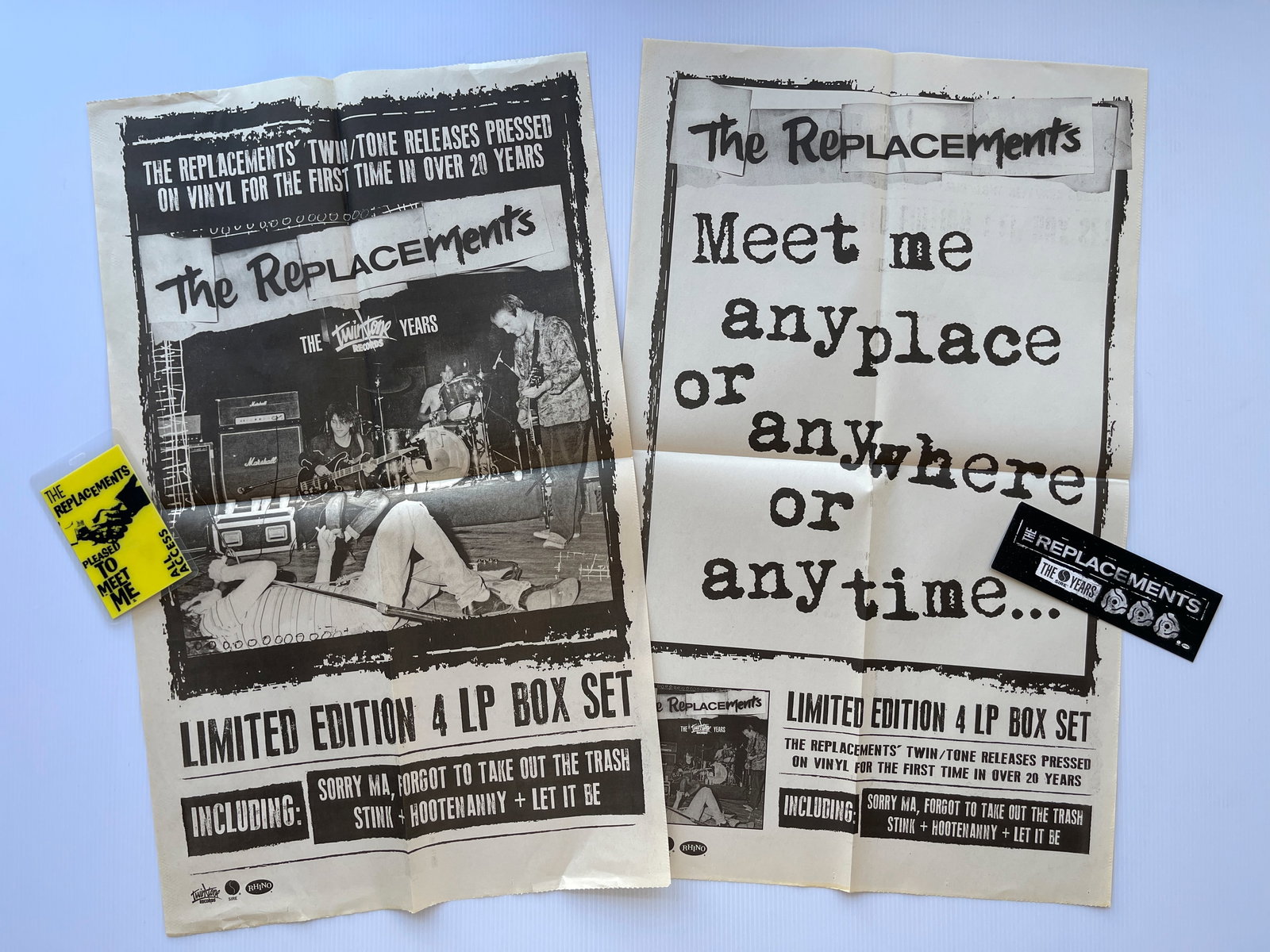 THE REPLACEMENTS SET #1 (1 of 2)