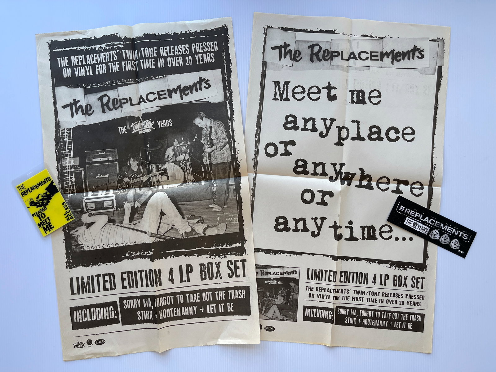 THE REPLACEMENTS SET #2 (1 of 3)
